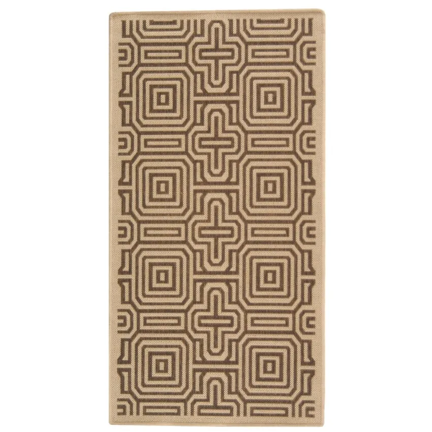SAFAVIEH Courtyard Billye Indoor/ Outdoor Waterproof Patio Backyard Rug