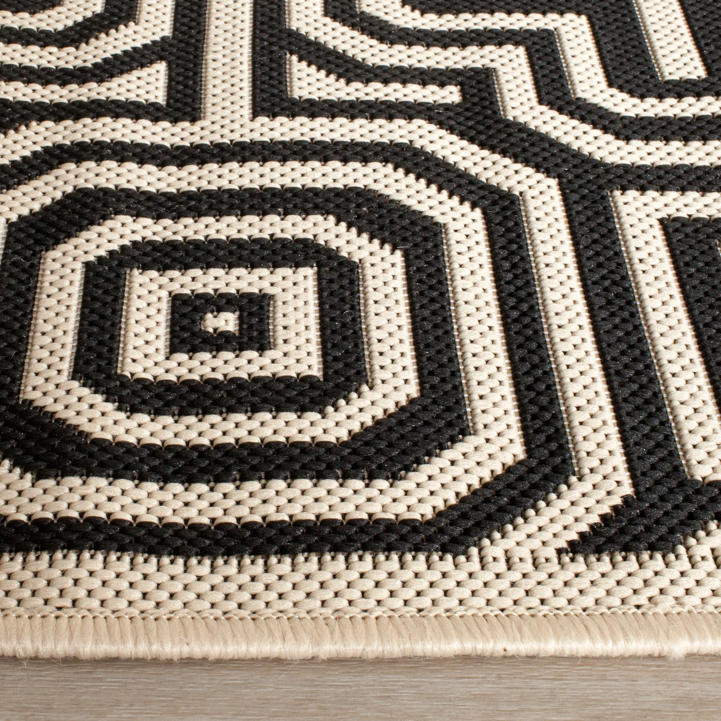 SAFAVIEH Courtyard Billye Indoor/ Outdoor Waterproof Patio Backyard Rug