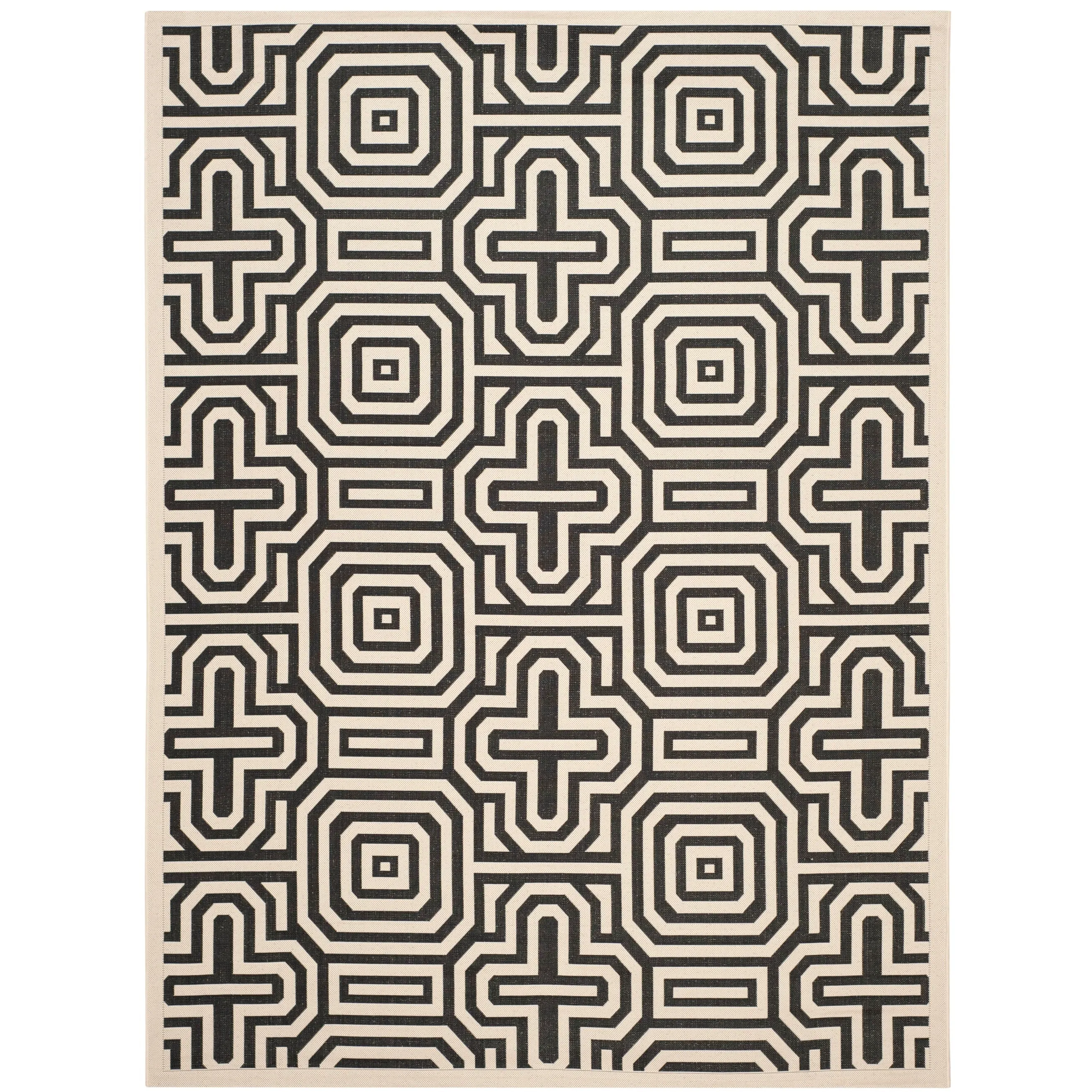 SAFAVIEH Courtyard Billye Indoor/ Outdoor Waterproof Patio Backyard Rug
