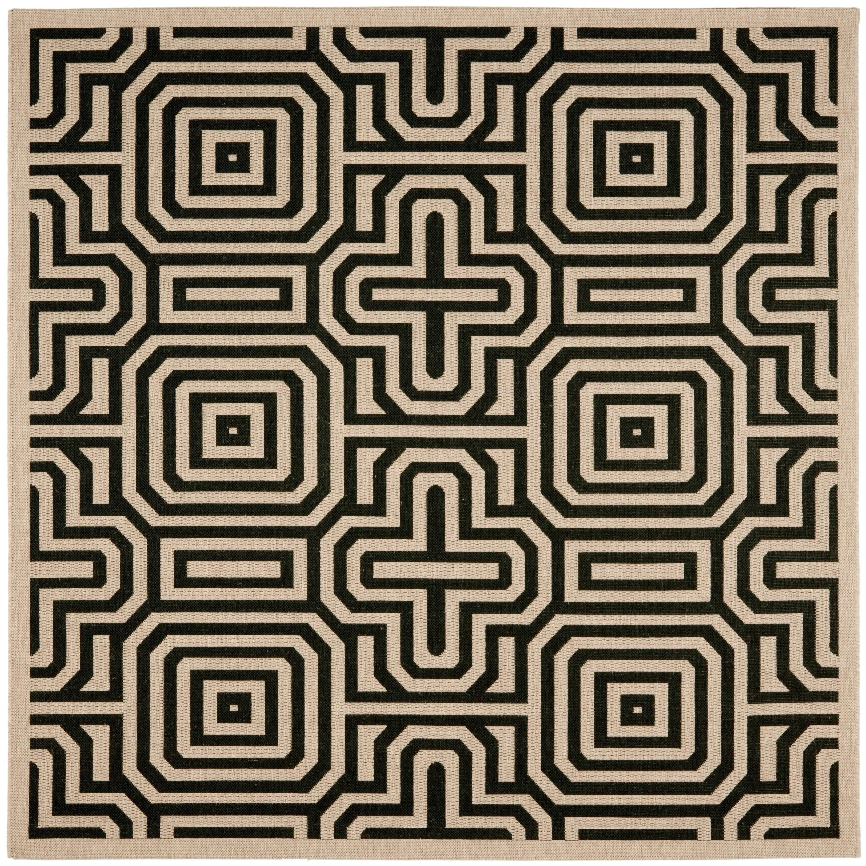 SAFAVIEH Courtyard Billye Indoor/ Outdoor Waterproof Patio Backyard Rug
