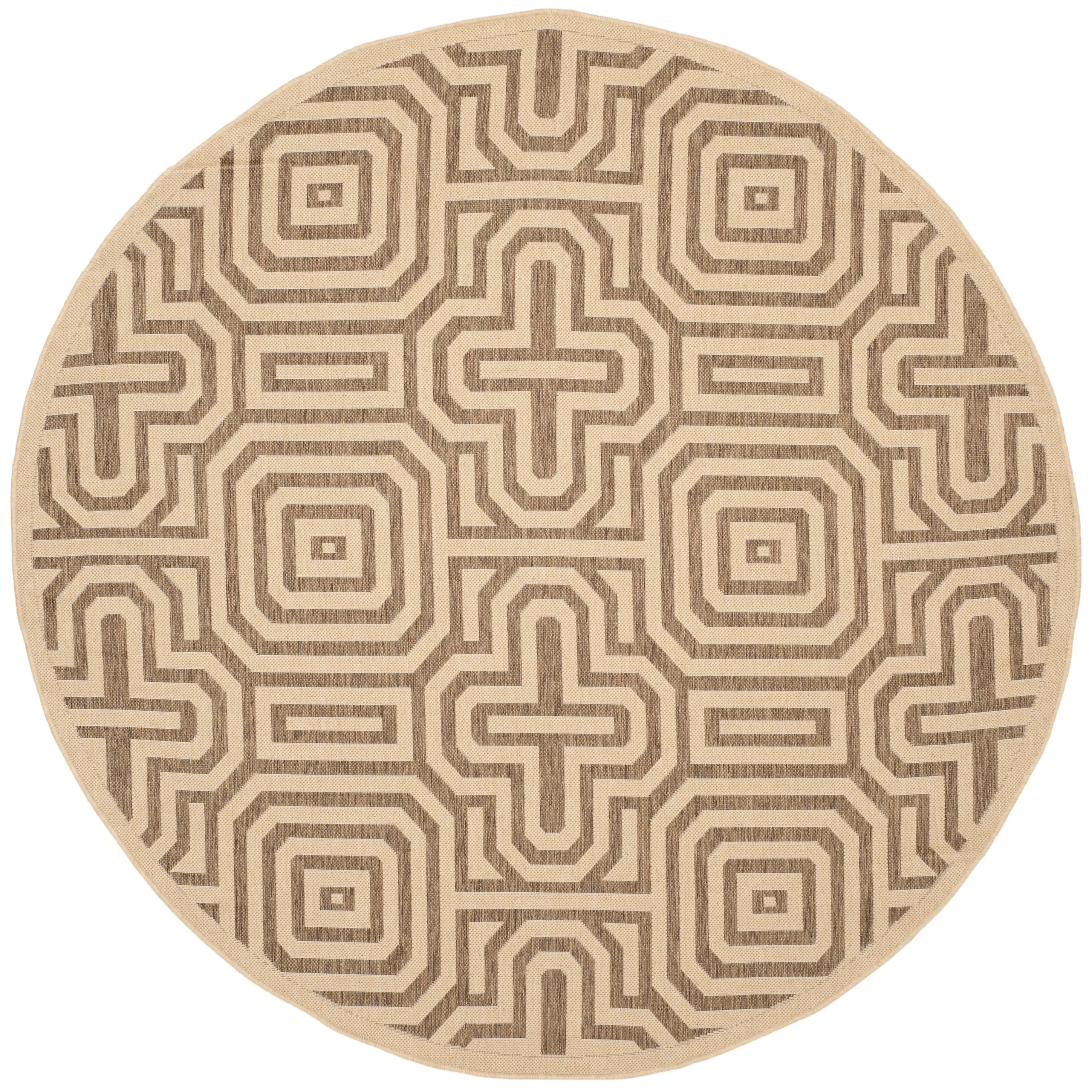 SAFAVIEH Courtyard Billye Indoor/ Outdoor Waterproof Patio Backyard Rug