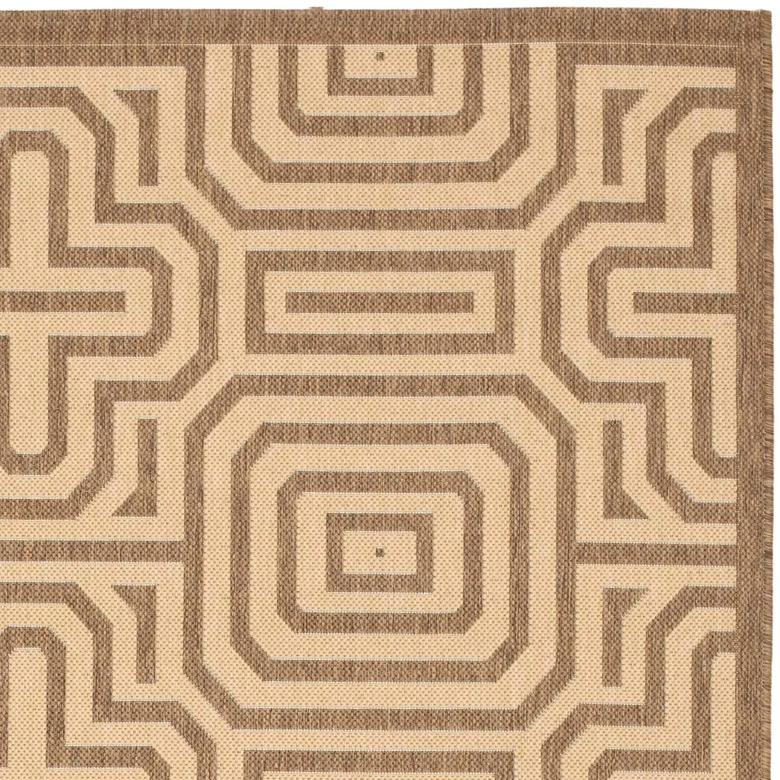 SAFAVIEH Courtyard Billye Indoor/ Outdoor Waterproof Patio Backyard Rug