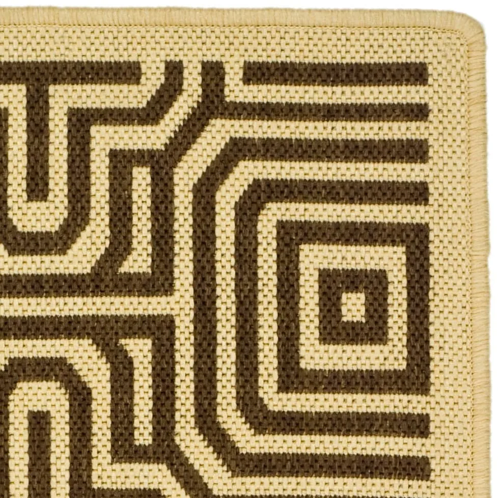 SAFAVIEH Courtyard Billye Indoor/ Outdoor Waterproof Patio Backyard Rug