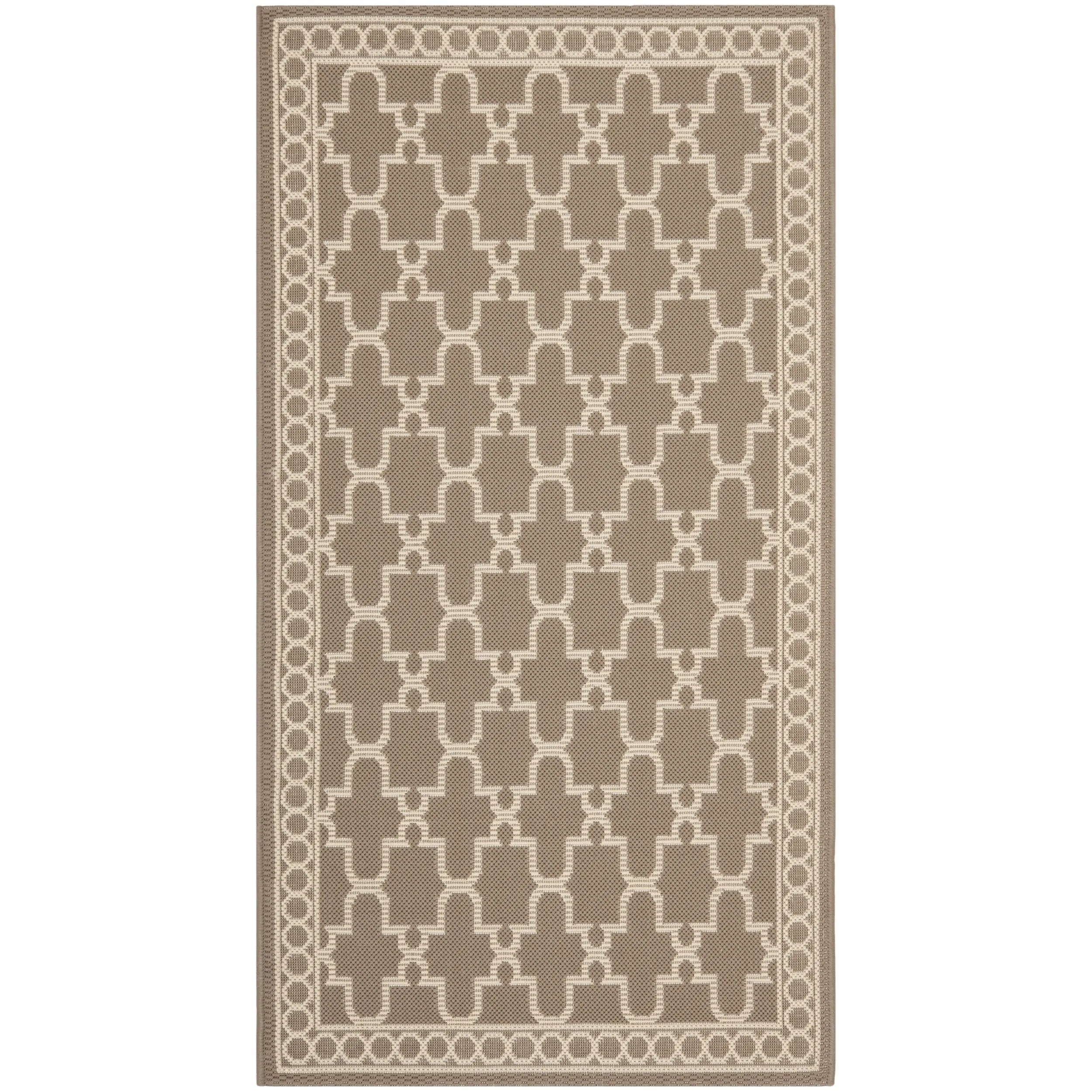 SAFAVIEH Courtyard Denis Trellis Indoor/ Outdoor Waterproof Patio Backyard