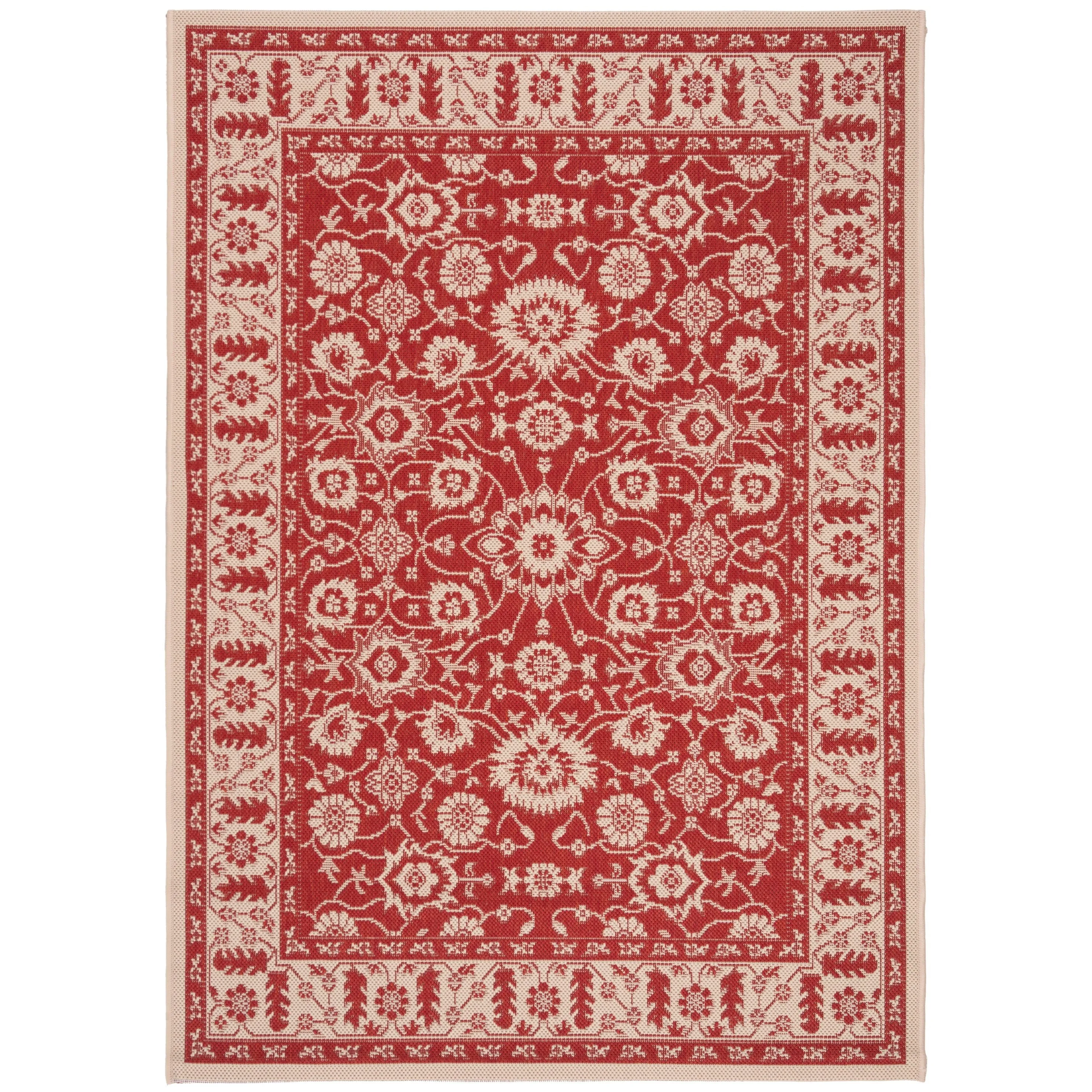 SAFAVIEH Courtyard Dyrfinna Indoor/ Outdoor Waterproof Patio Backyard Rug