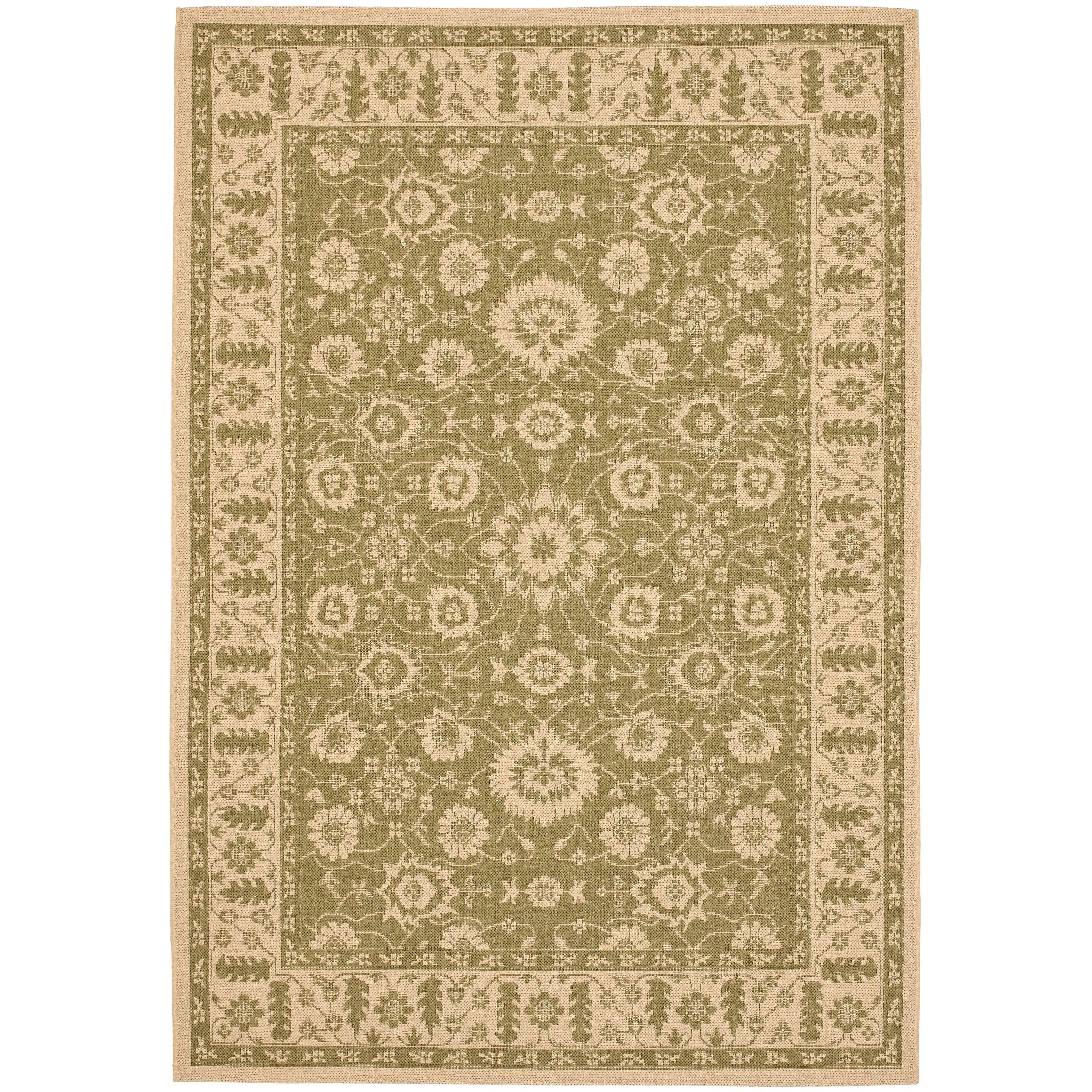 SAFAVIEH Courtyard Dyrfinna Indoor/ Outdoor Waterproof Patio Backyard Rug