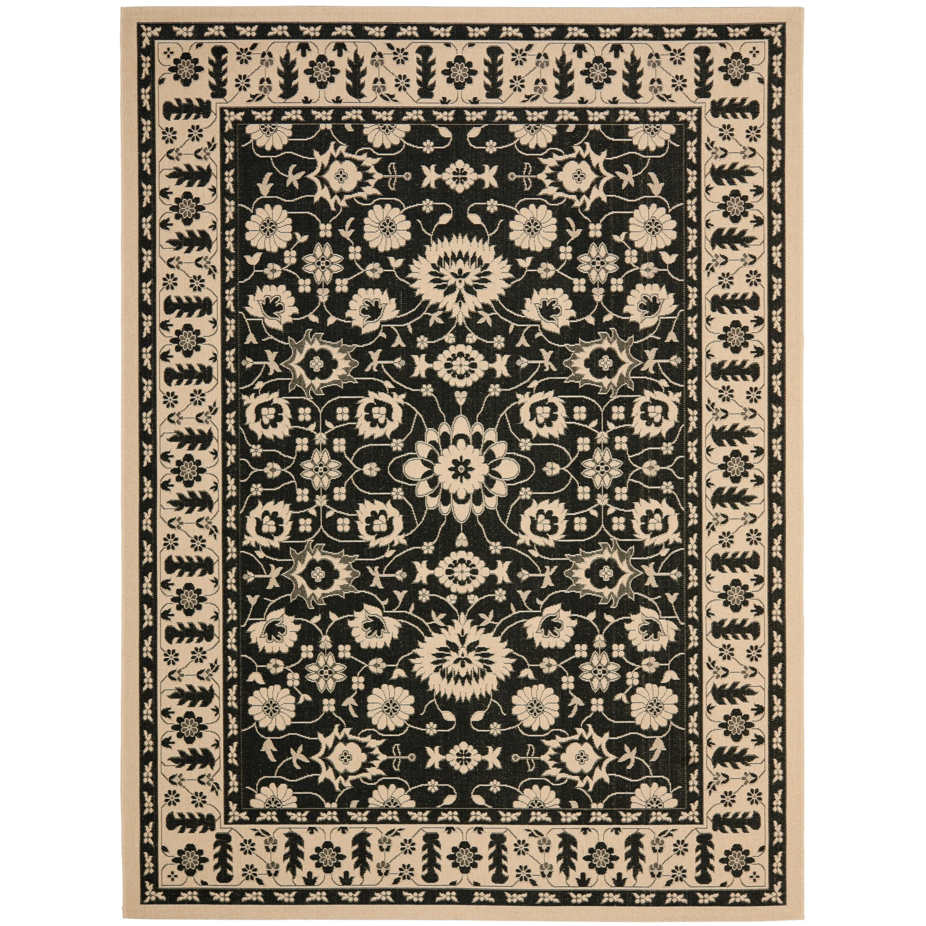 SAFAVIEH Courtyard Dyrfinna Indoor/ Outdoor Waterproof Patio Backyard Rug
