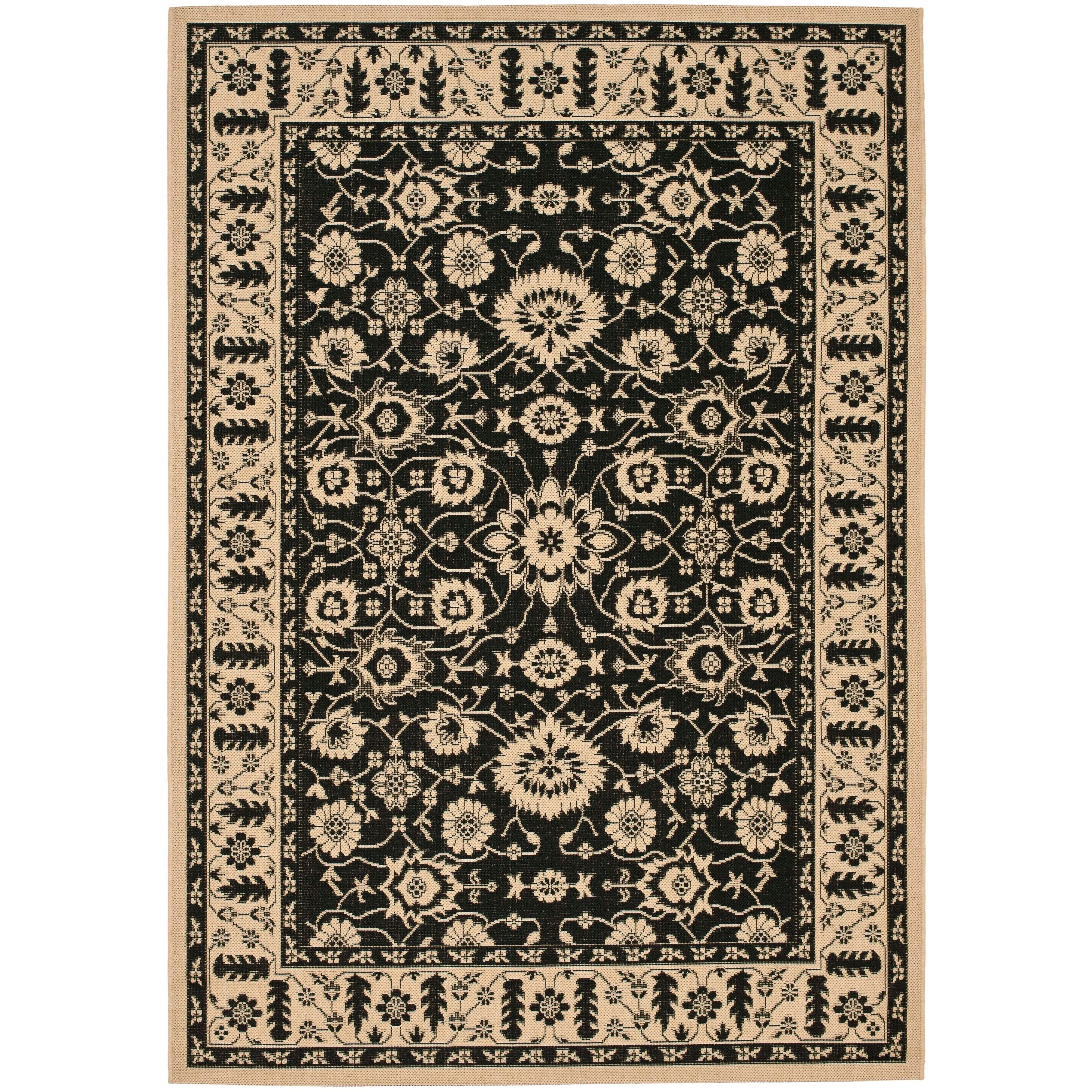 SAFAVIEH Courtyard Dyrfinna Indoor/ Outdoor Waterproof Patio Backyard Rug