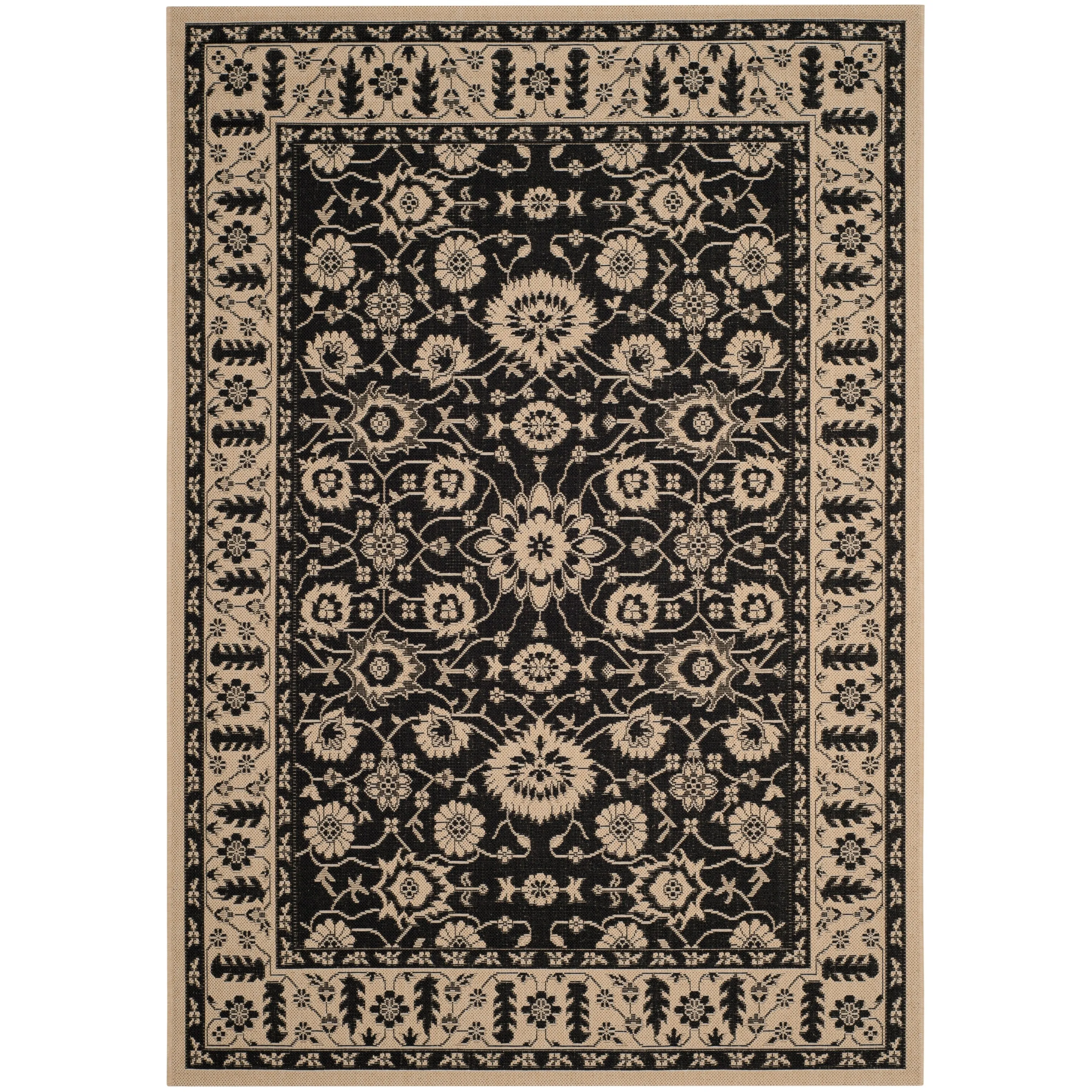 SAFAVIEH Courtyard Dyrfinna Indoor/ Outdoor Waterproof Patio Backyard Rug