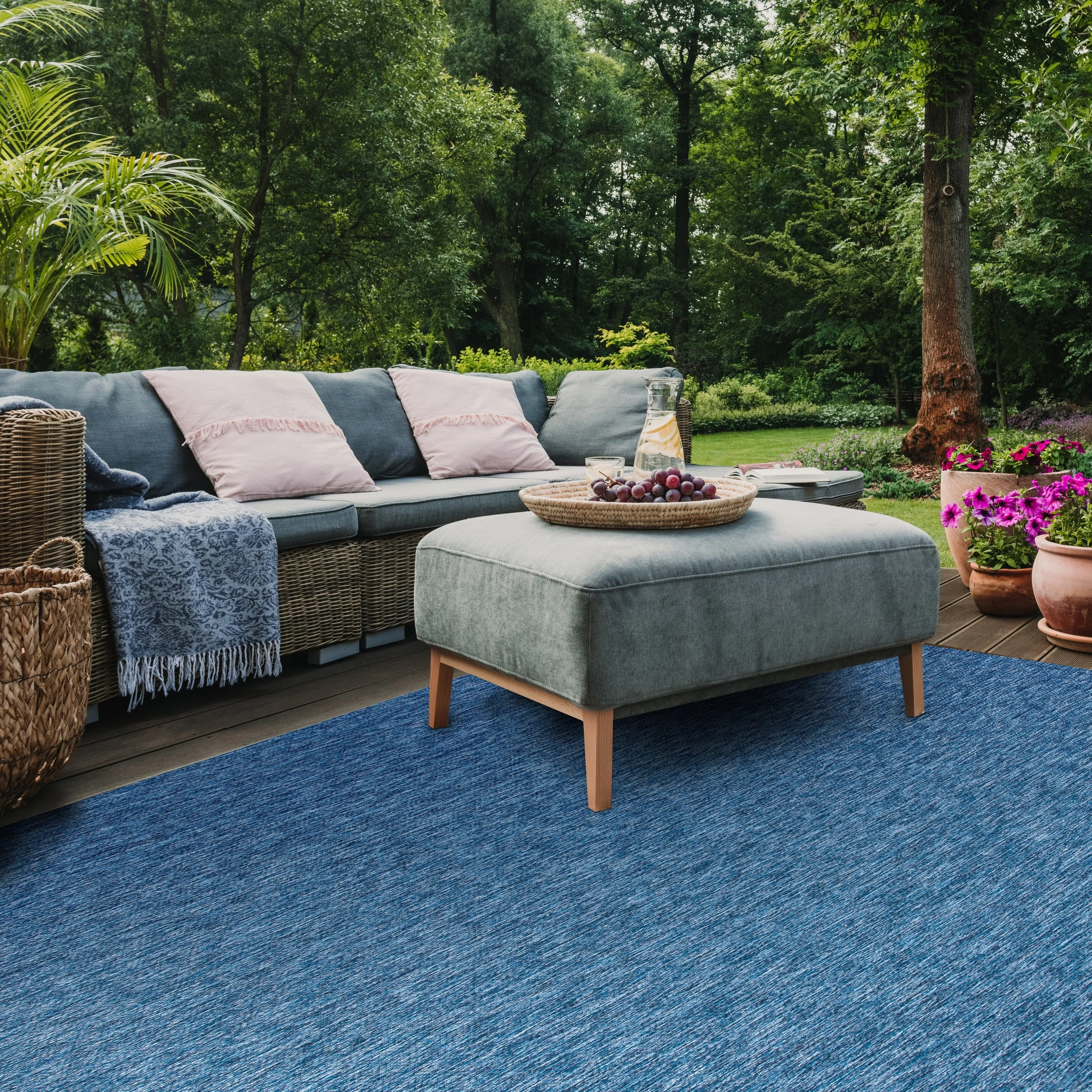 SAFAVIEH Courtyard Lumturie Indoor/Outdoor Waterproof Patio Rug