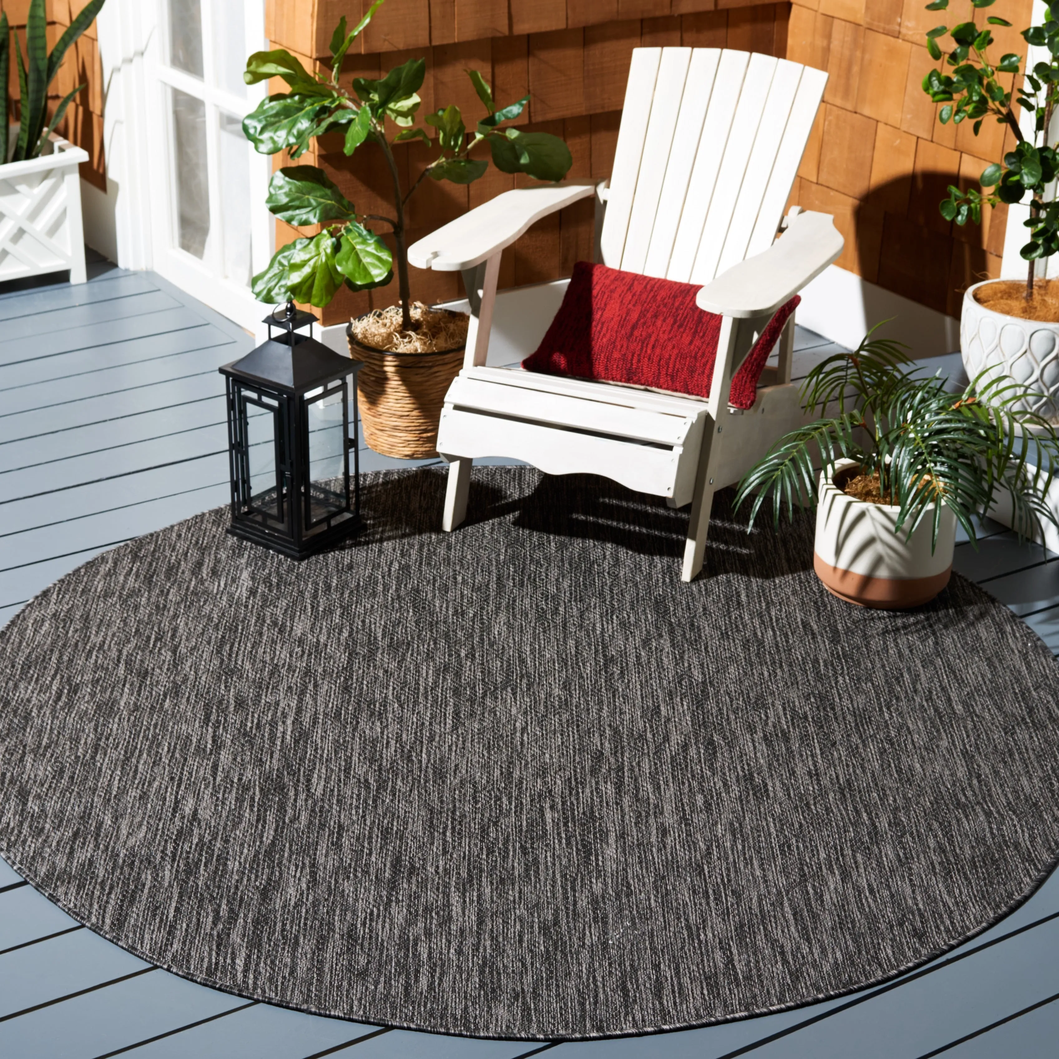 SAFAVIEH Courtyard Lumturie Indoor/Outdoor Waterproof Patio Rug