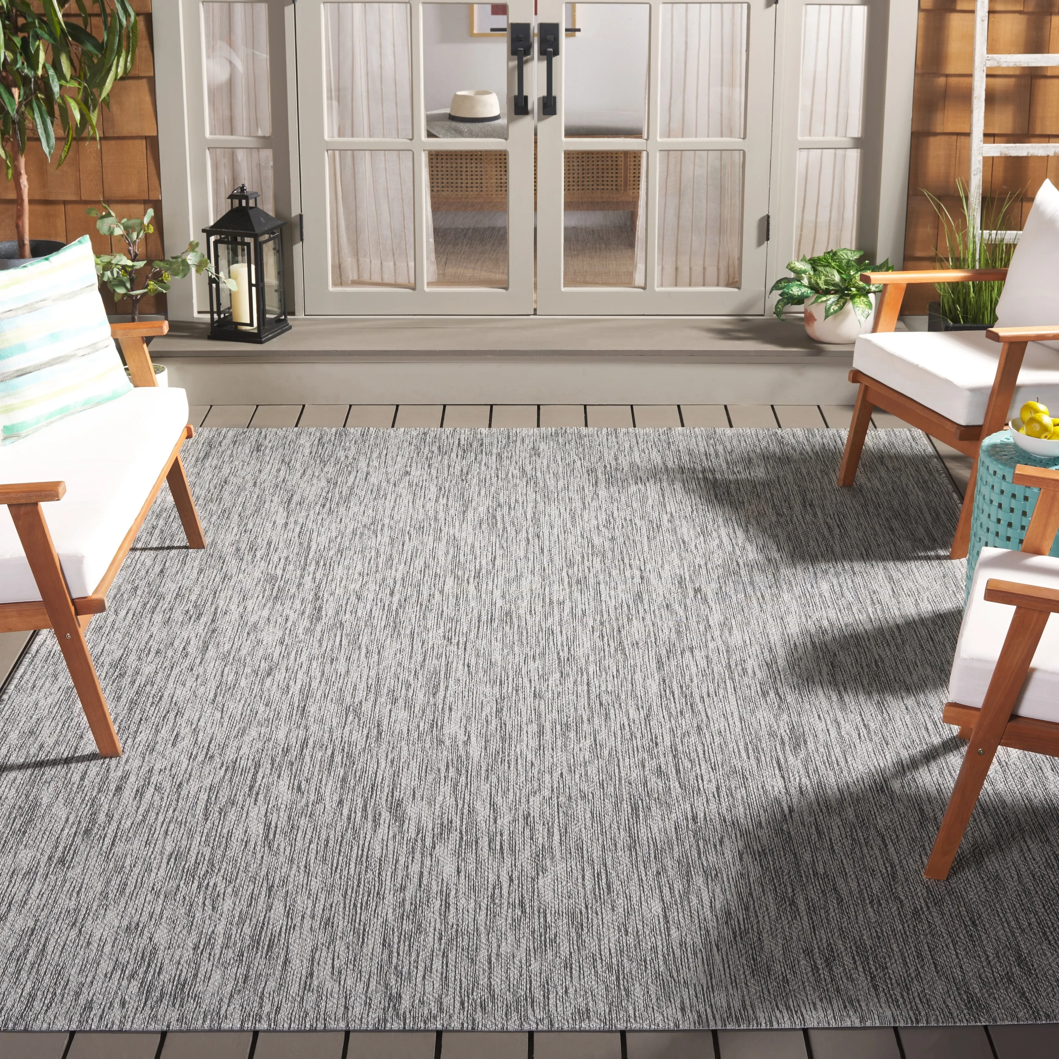 SAFAVIEH Courtyard Lumturie Indoor/Outdoor Waterproof Patio Rug