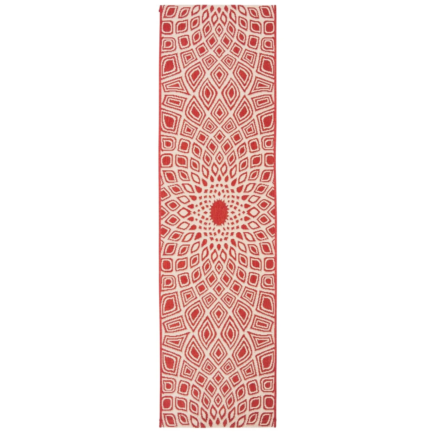 SAFAVIEH Courtyard Misako Indoor/ Outdoor Waterproof Patio Backyard Rug