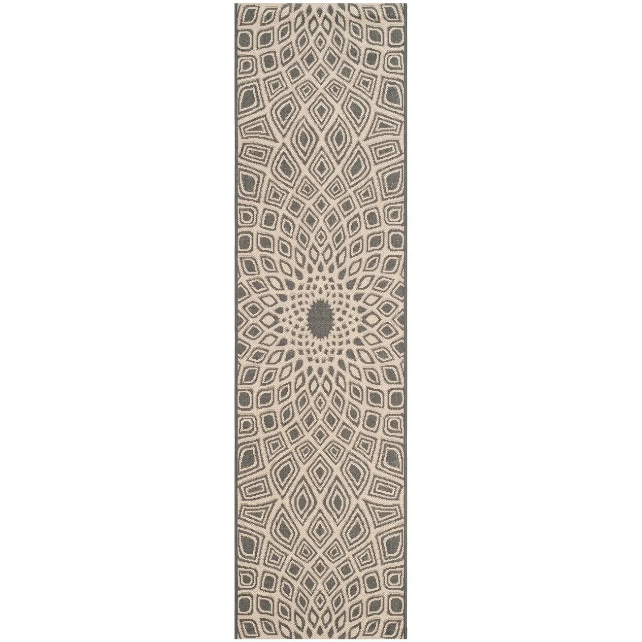 SAFAVIEH Courtyard Misako Indoor/ Outdoor Waterproof Patio Backyard Rug