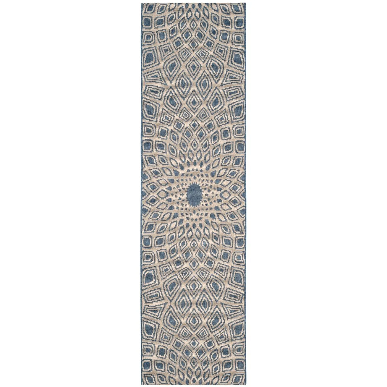 SAFAVIEH Courtyard Misako Indoor/ Outdoor Waterproof Patio Backyard Rug