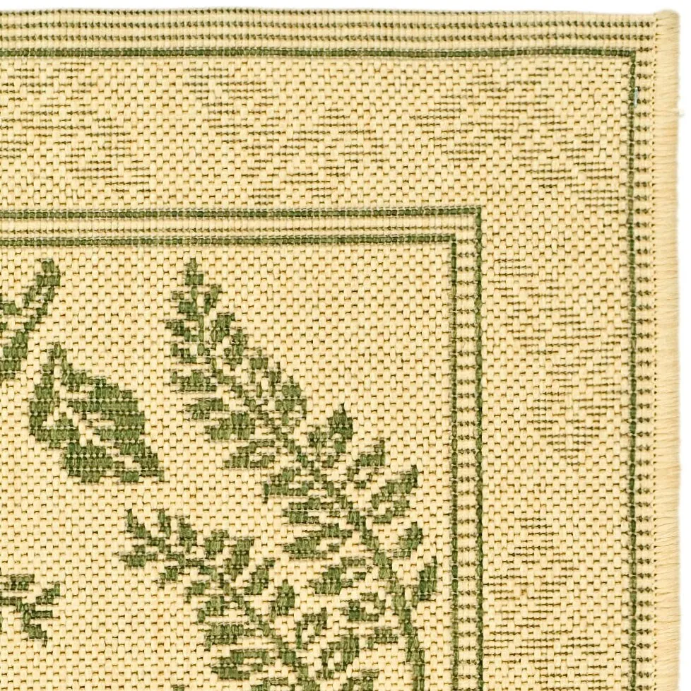 SAFAVIEH Courtyard Rosaria Indoor/ Outdoor Waterproof Patio Backyard Rug