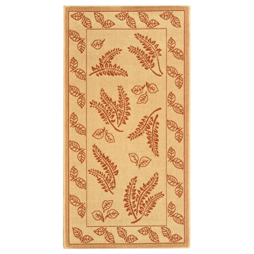 SAFAVIEH Courtyard Rosaria Indoor/ Outdoor Waterproof Patio Backyard Rug