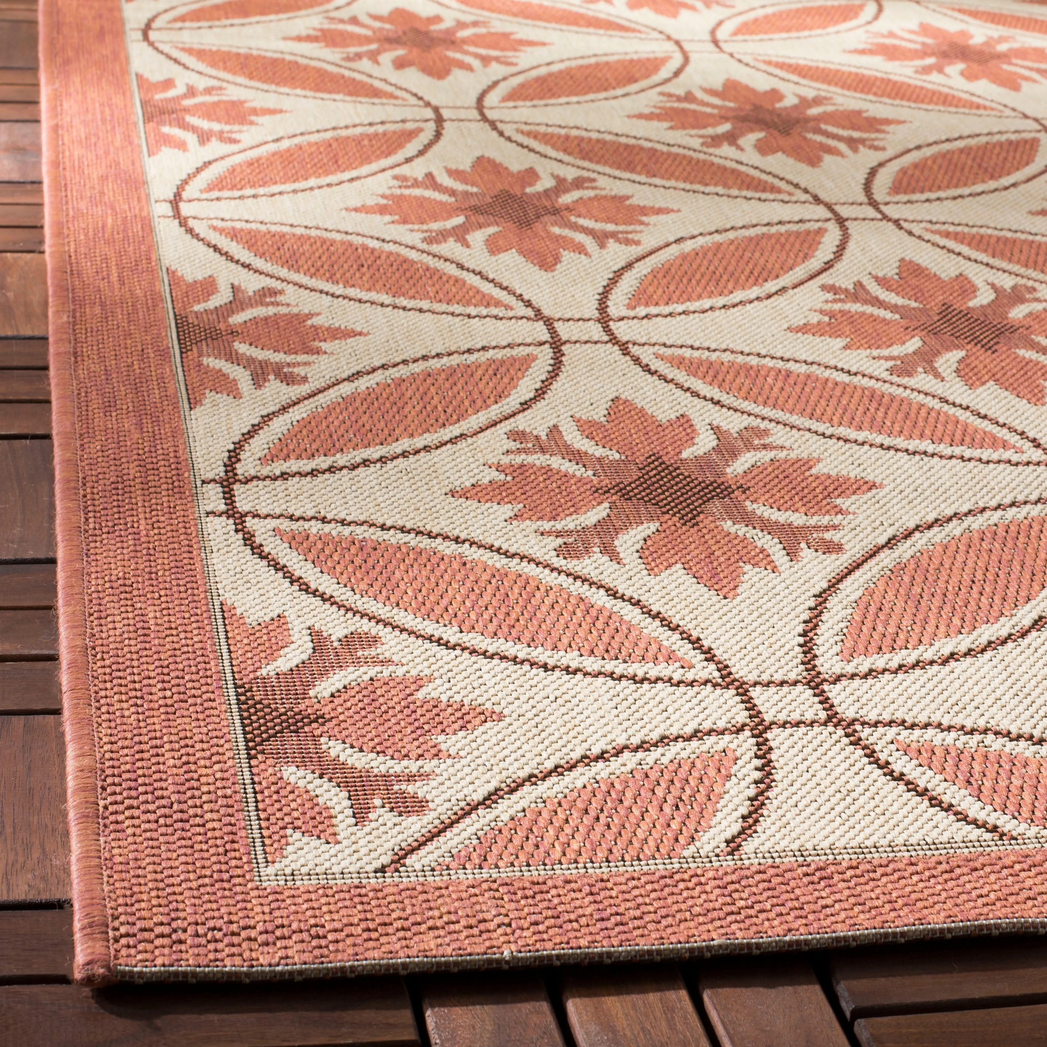 SAFAVIEH Courtyard Shelba Indoor/ Outdoor Waterproof Rug
