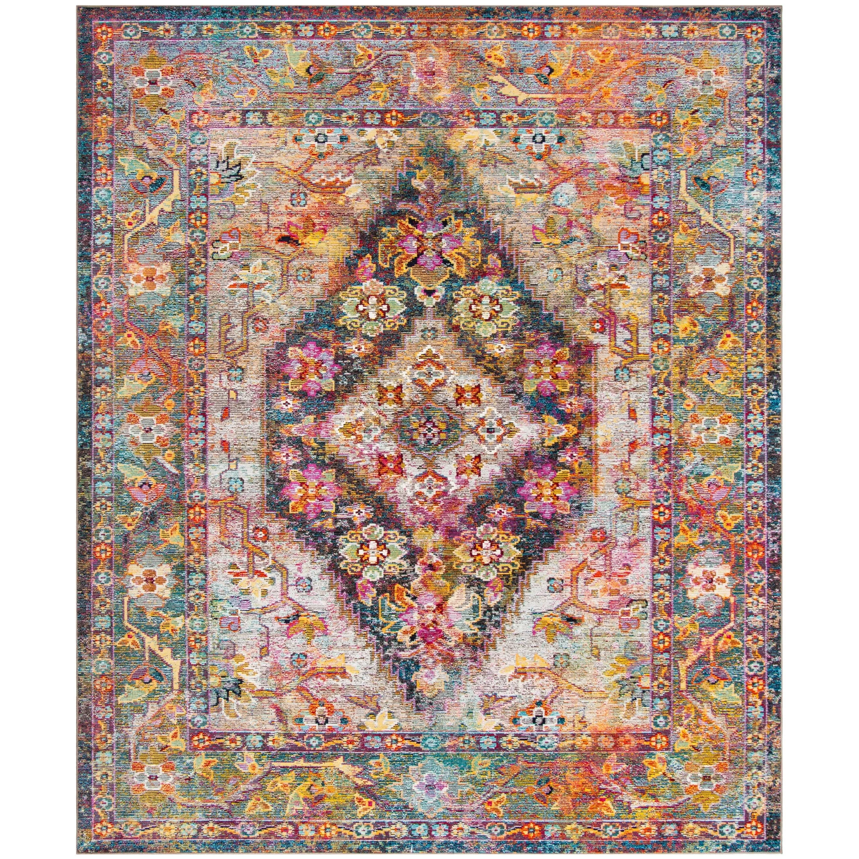 SAFAVIEH Crystal Gerty Vintage Boho Oriental Rug