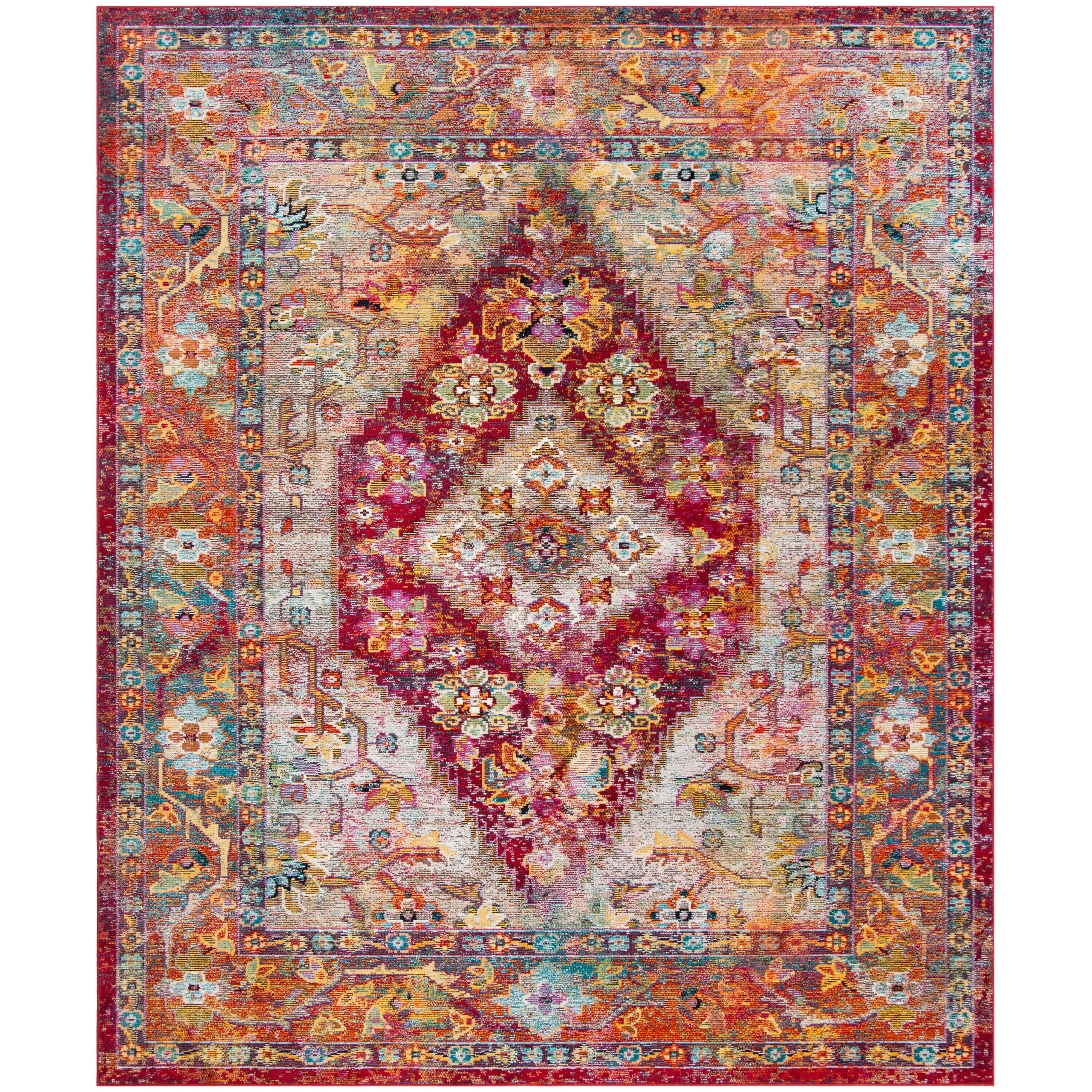 SAFAVIEH Crystal Gerty Vintage Boho Oriental Rug