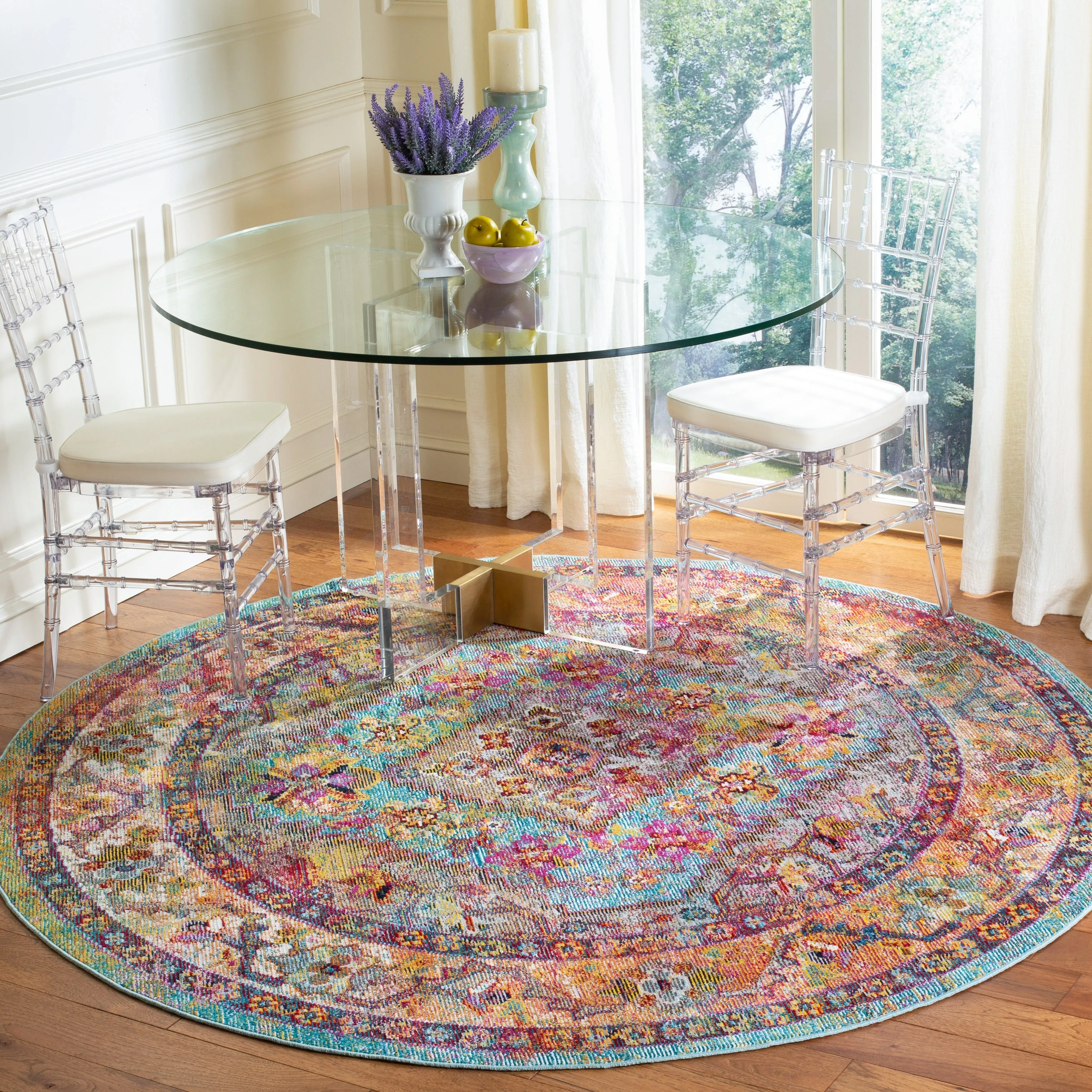 SAFAVIEH Crystal Gerty Vintage Boho Oriental Rug