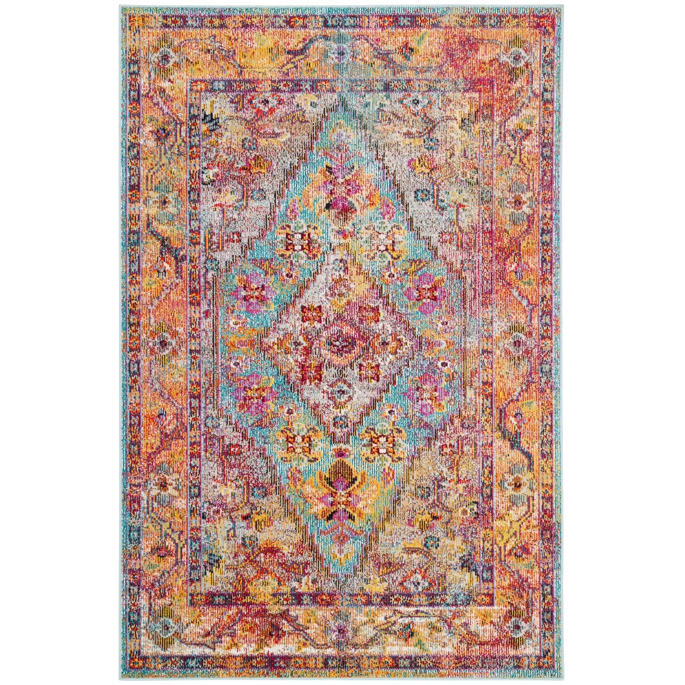 SAFAVIEH Crystal Gerty Vintage Boho Oriental Rug