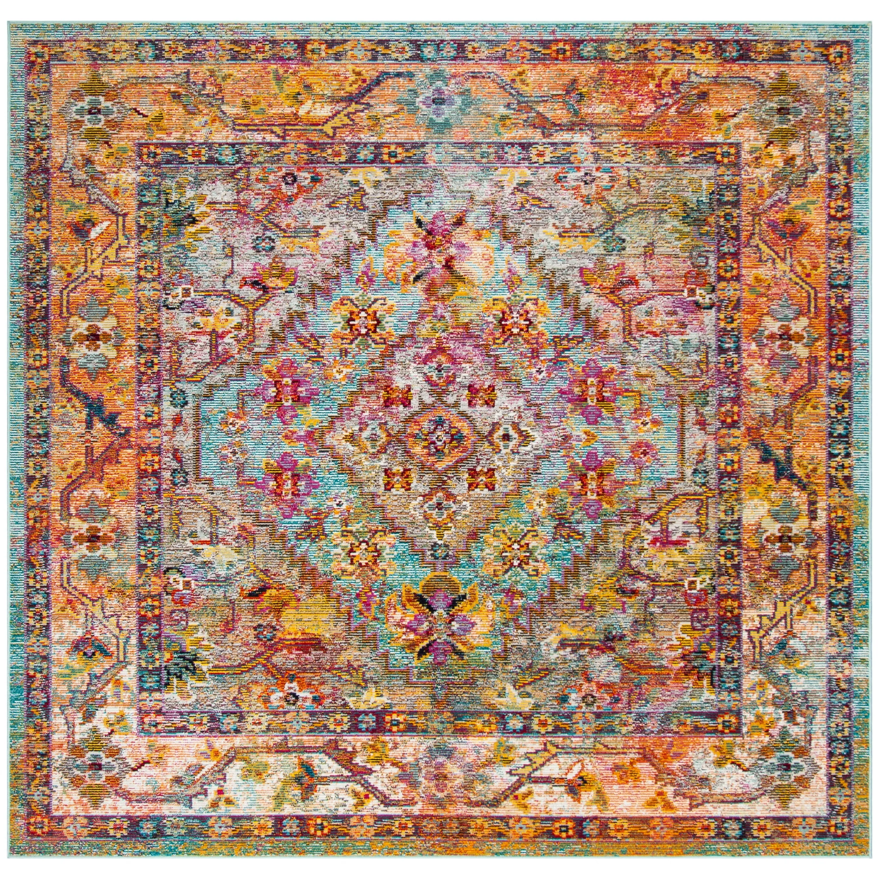 SAFAVIEH Crystal Gerty Vintage Boho Oriental Rug