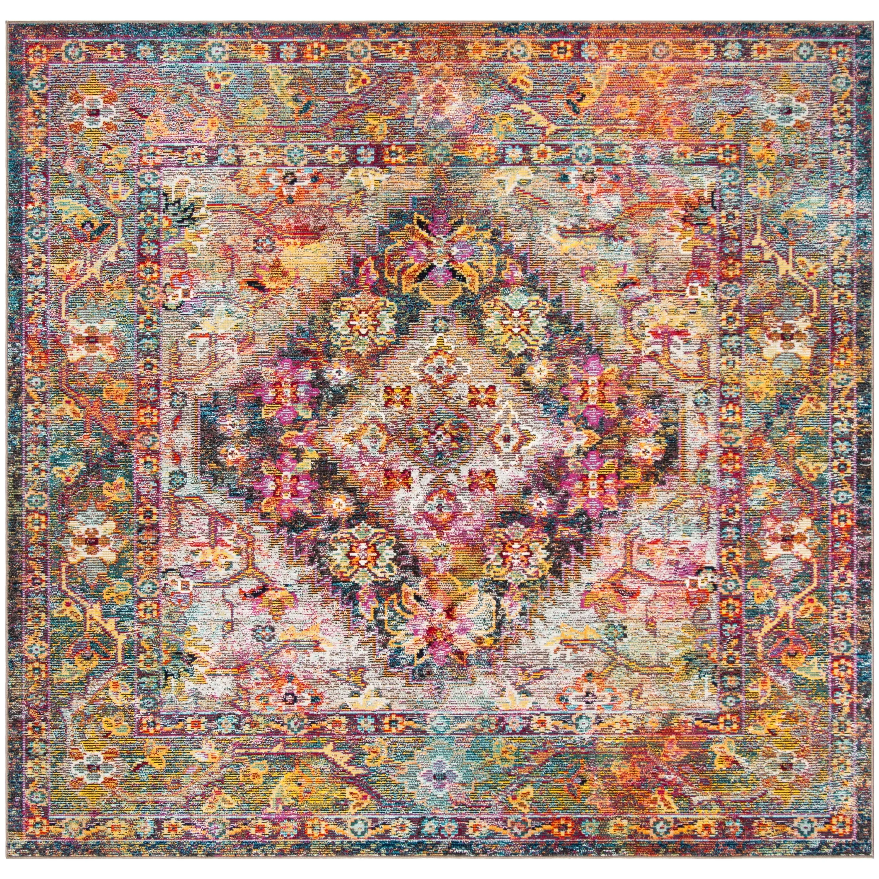 SAFAVIEH Crystal Gerty Vintage Boho Oriental Rug