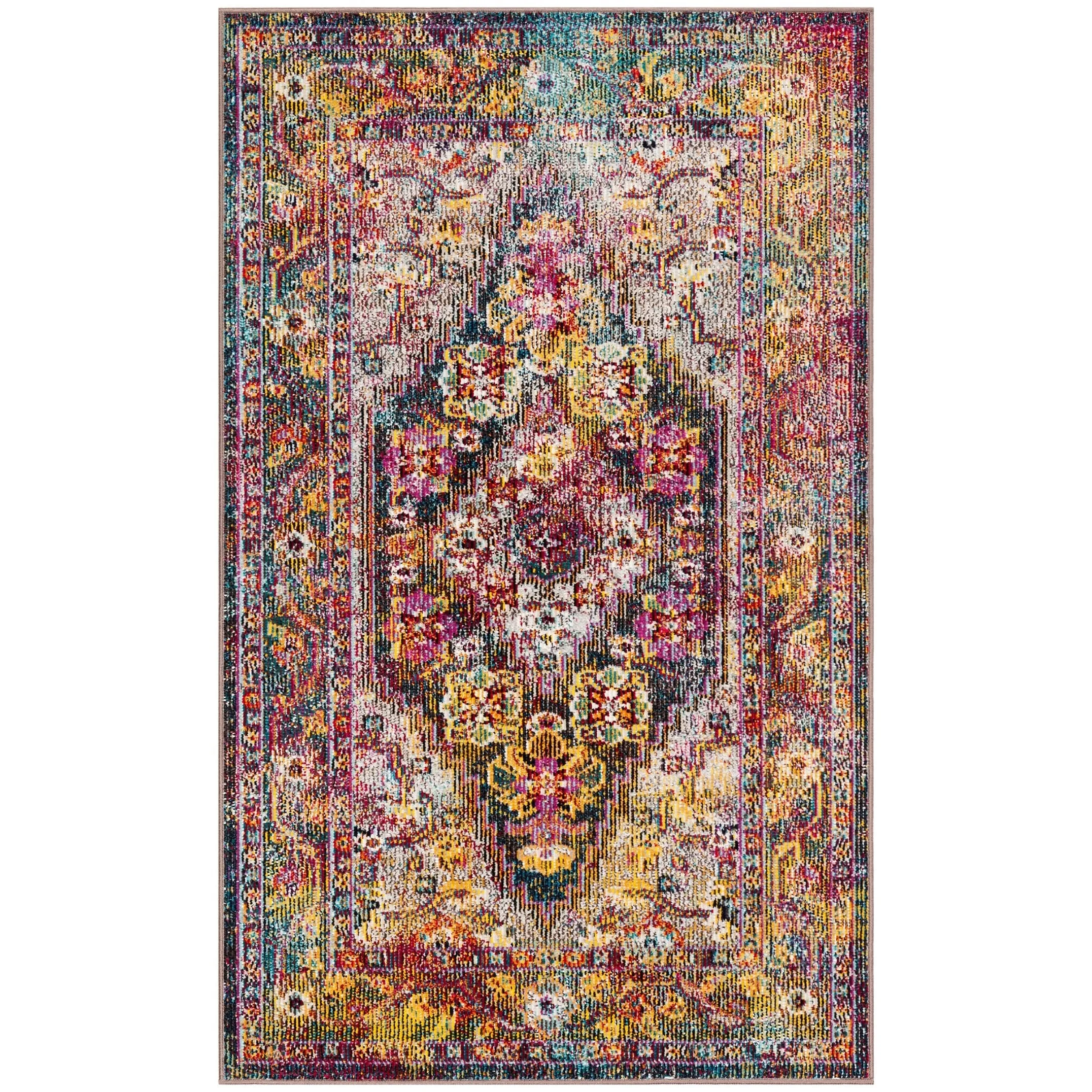 SAFAVIEH Crystal Gerty Vintage Boho Oriental Rug