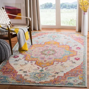 SAFAVIEH. Crystal Naimat Vintage Boho Medallion Rug
