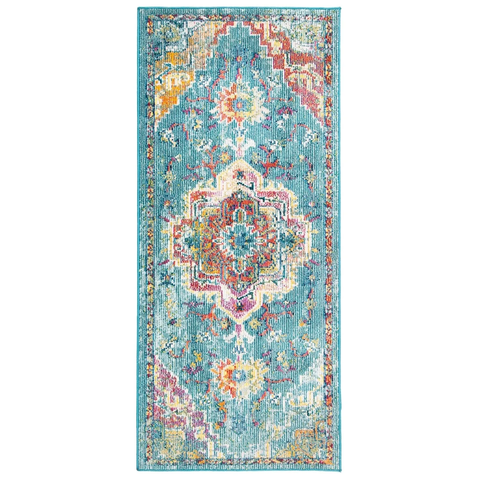 SAFAVIEH. Crystal Naimat Vintage Boho Medallion Rug