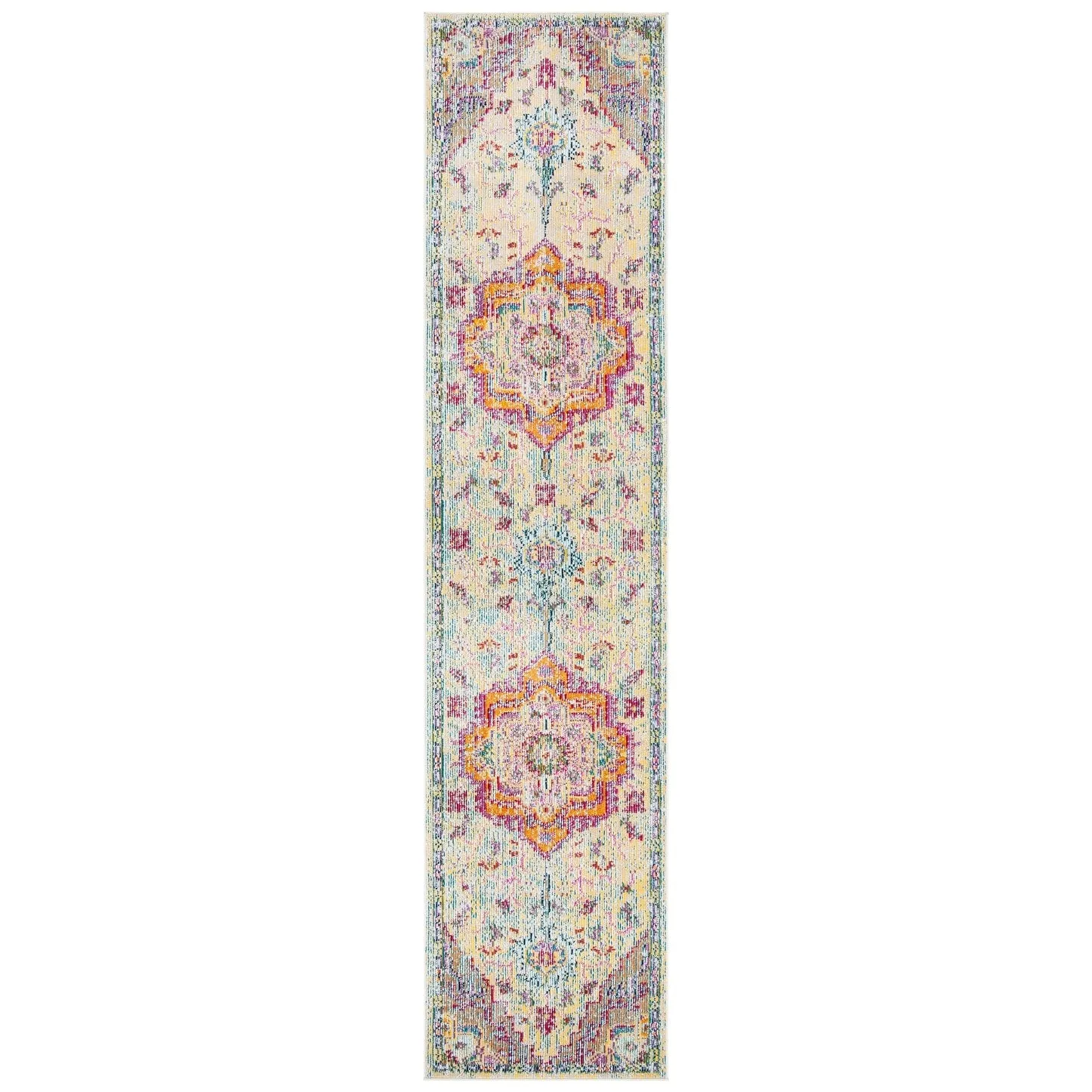 SAFAVIEH. Crystal Naimat Vintage Boho Medallion Rug