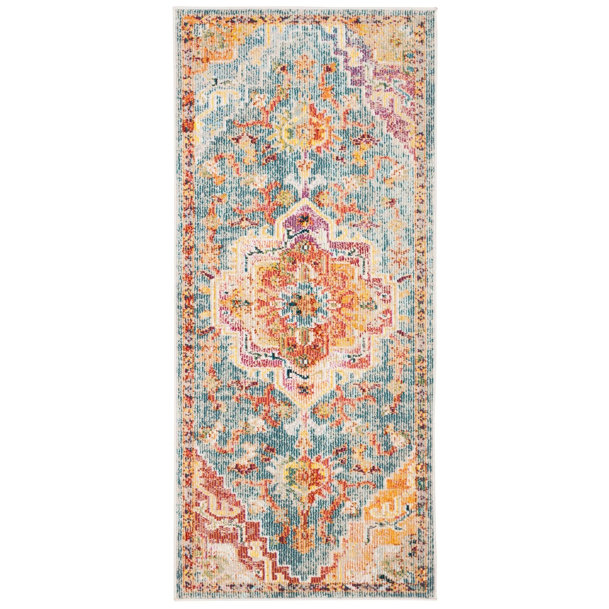 SAFAVIEH. Crystal Naimat Vintage Boho Medallion Rug