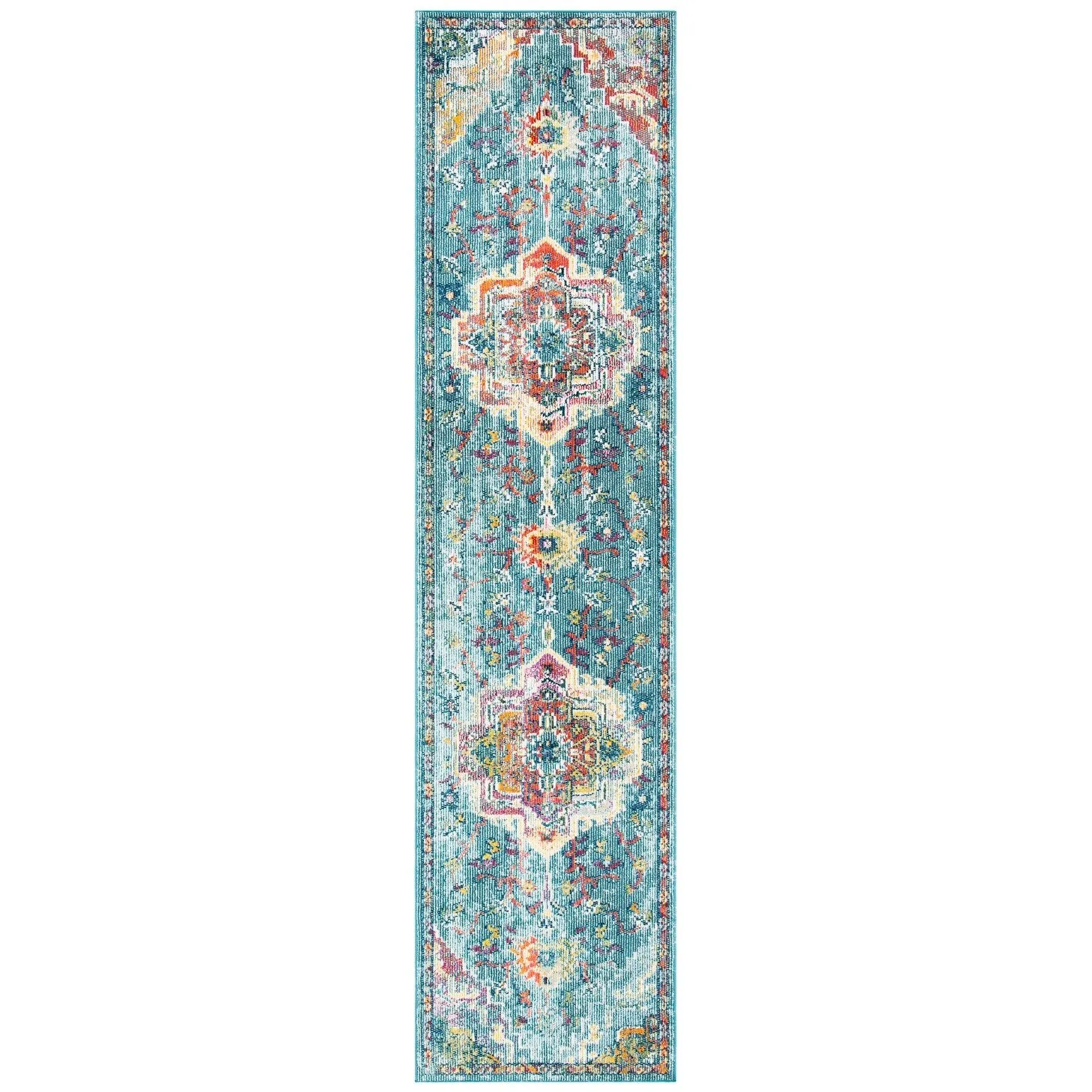 SAFAVIEH. Crystal Naimat Vintage Boho Medallion Rug