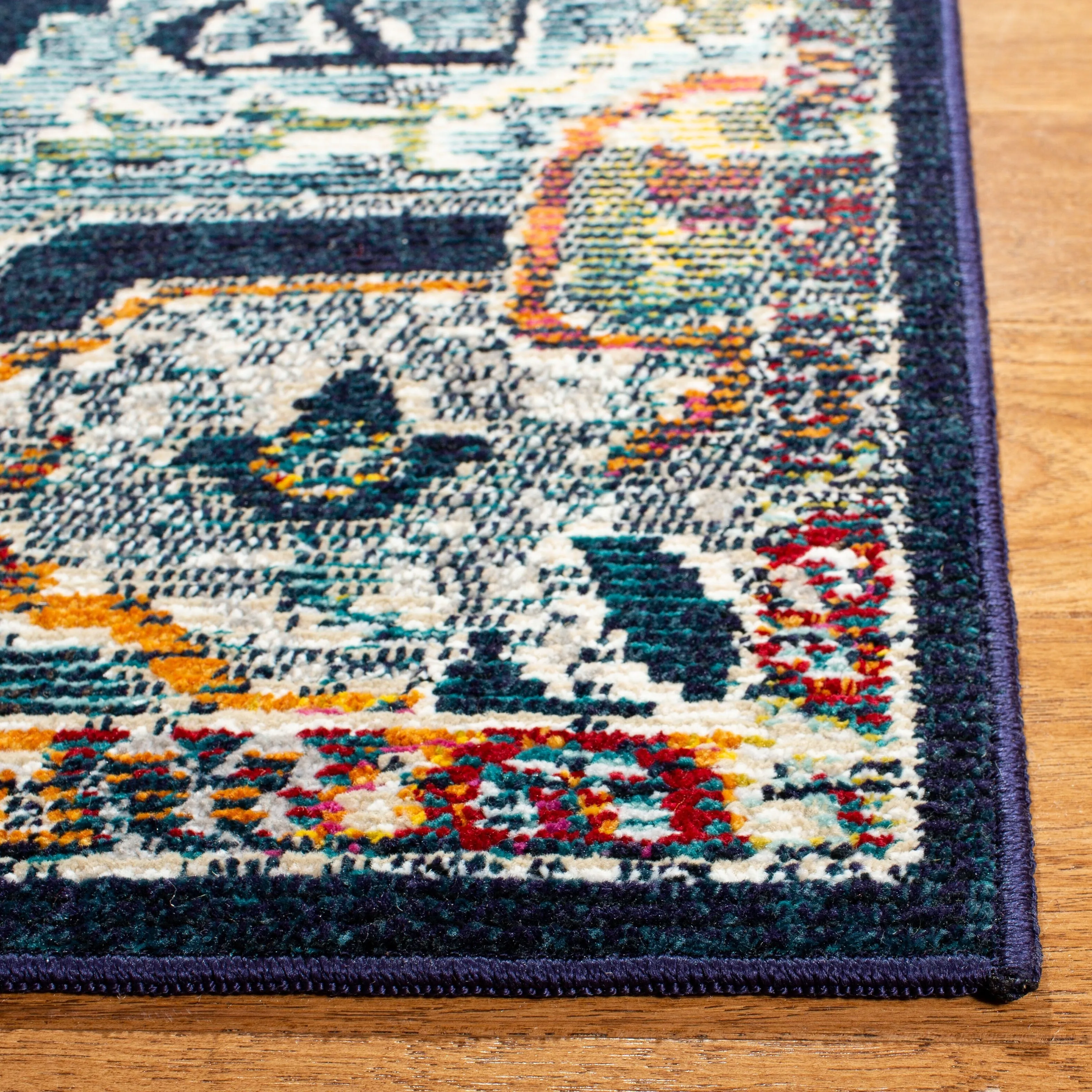 SAFAVIEH. Crystal Naimat Vintage Boho Medallion Rug