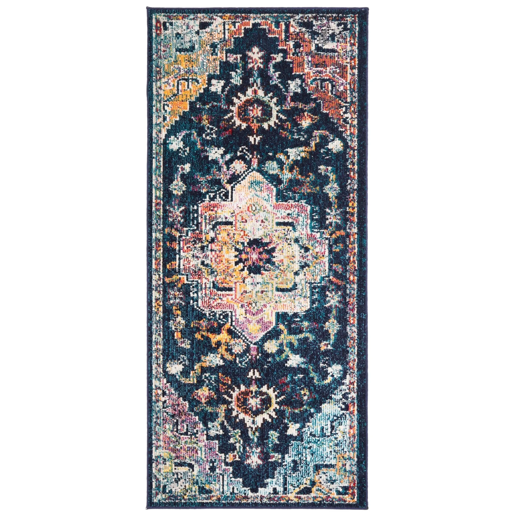 SAFAVIEH. Crystal Naimat Vintage Boho Medallion Rug