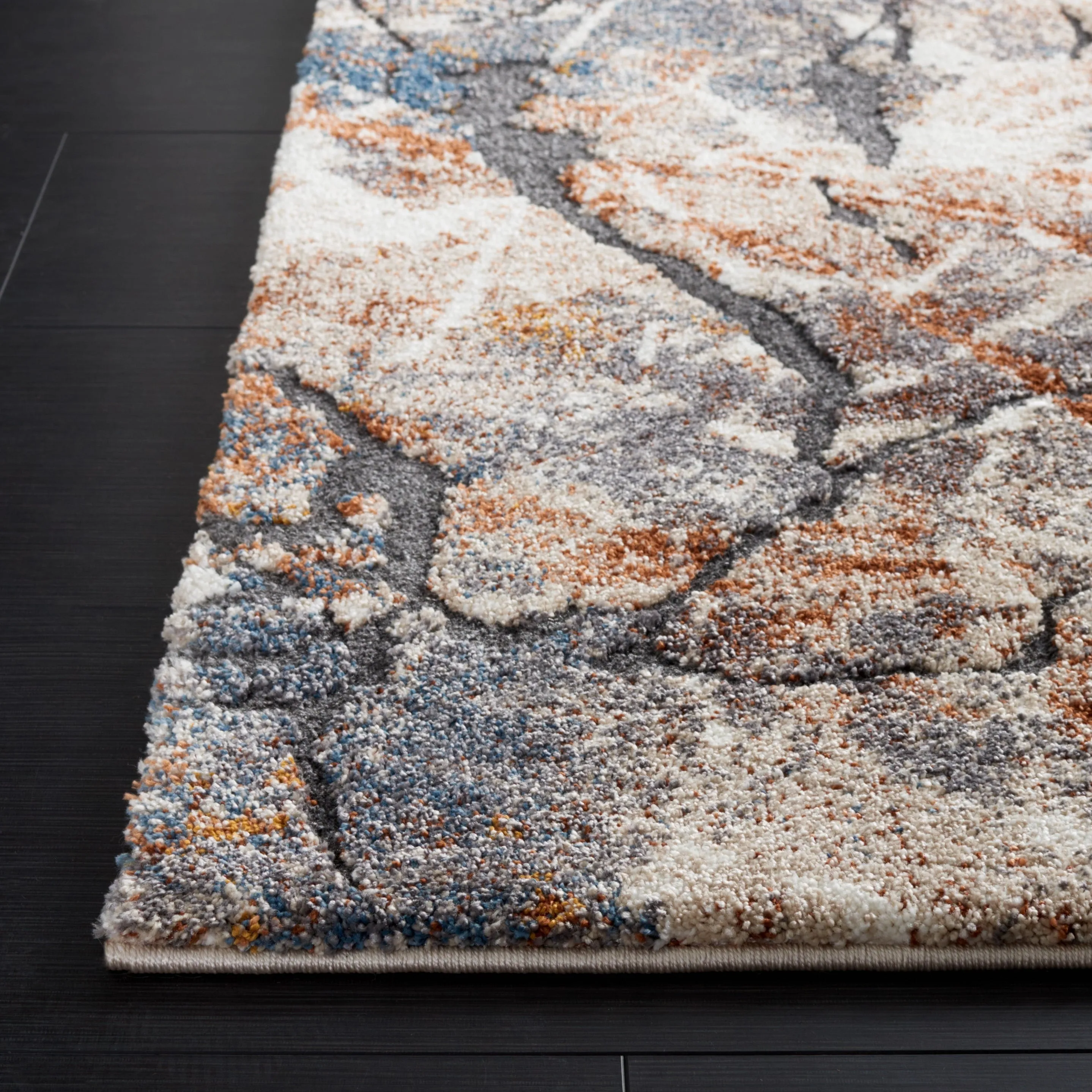 SAFAVIEH Cyrus Shag Gretje Modern Abstract Rug
