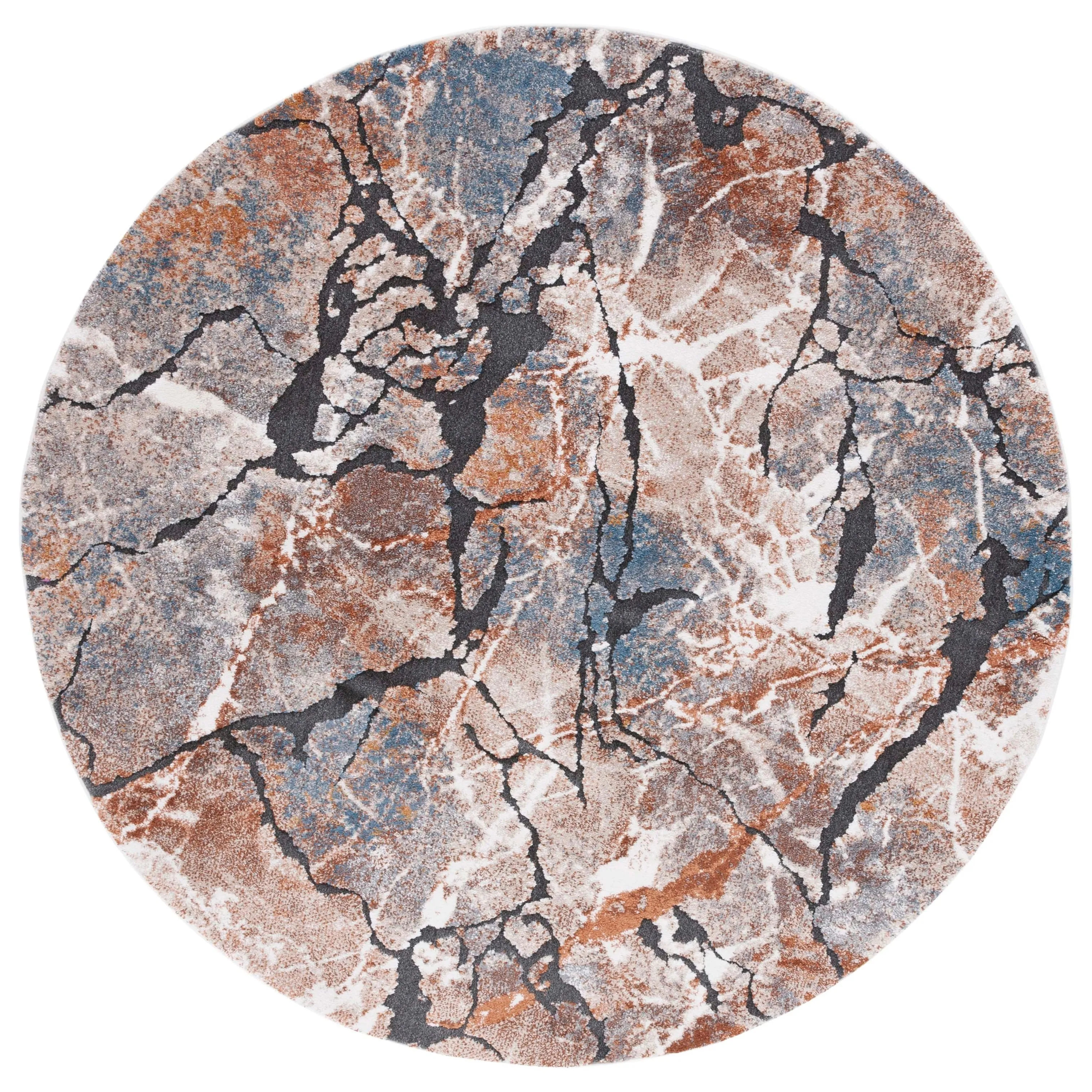 SAFAVIEH Cyrus Shag Gretje Modern Abstract Rug