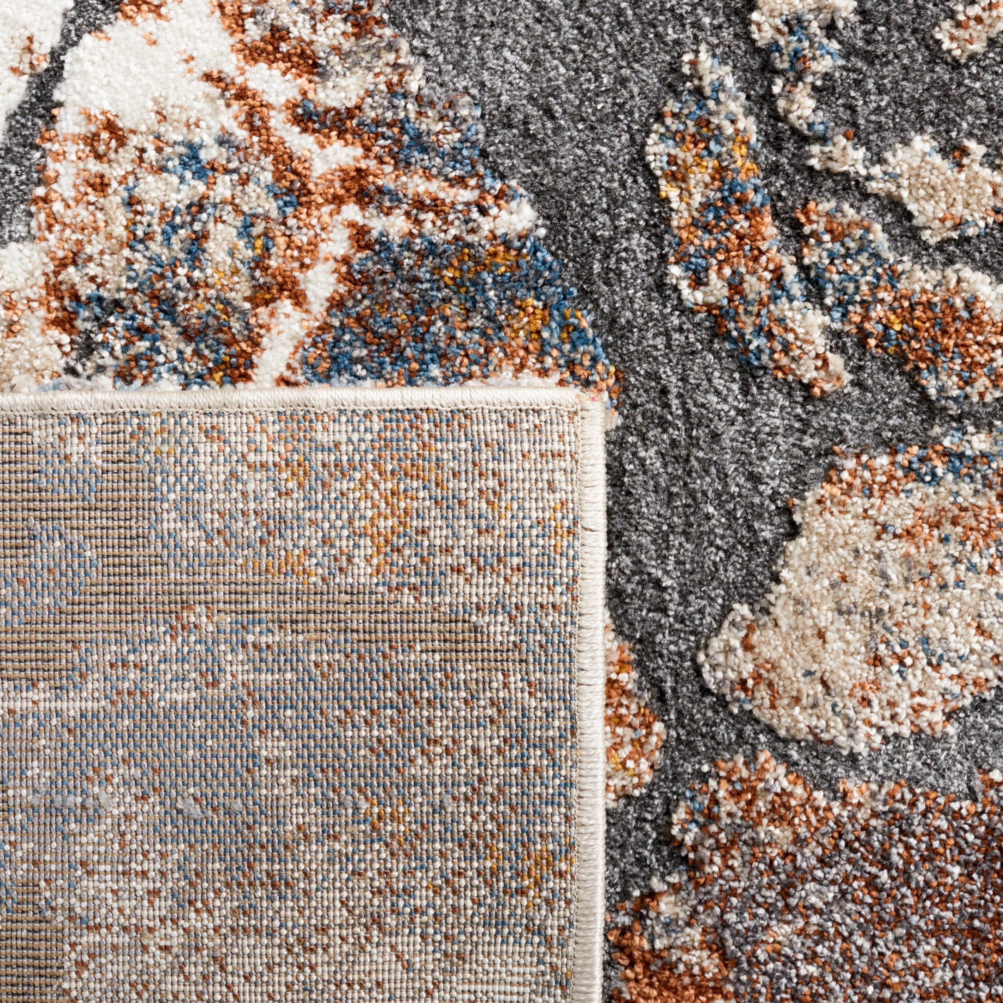 SAFAVIEH Cyrus Shag Gretje Modern Abstract Rug