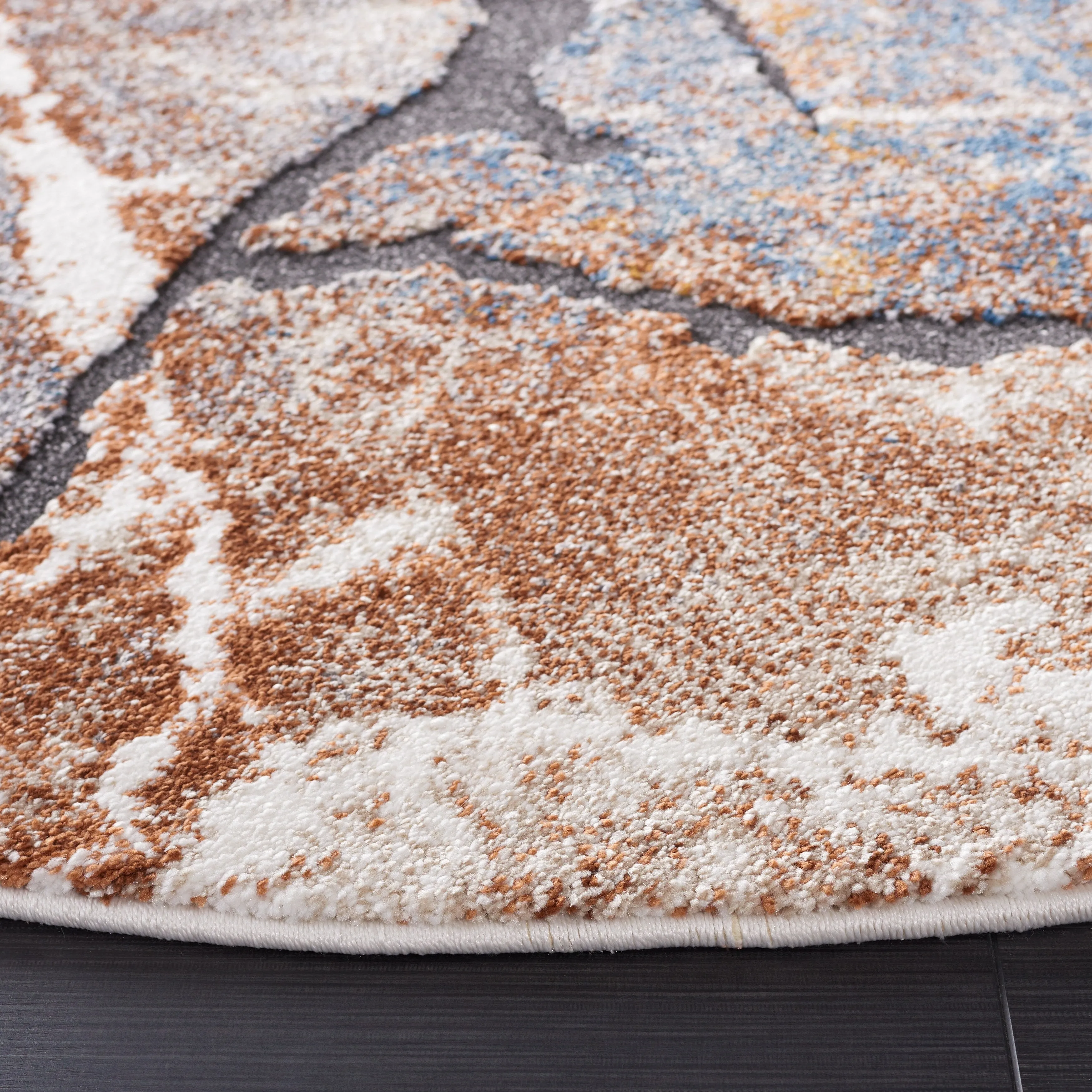 SAFAVIEH Cyrus Shag Gretje Modern Abstract Rug