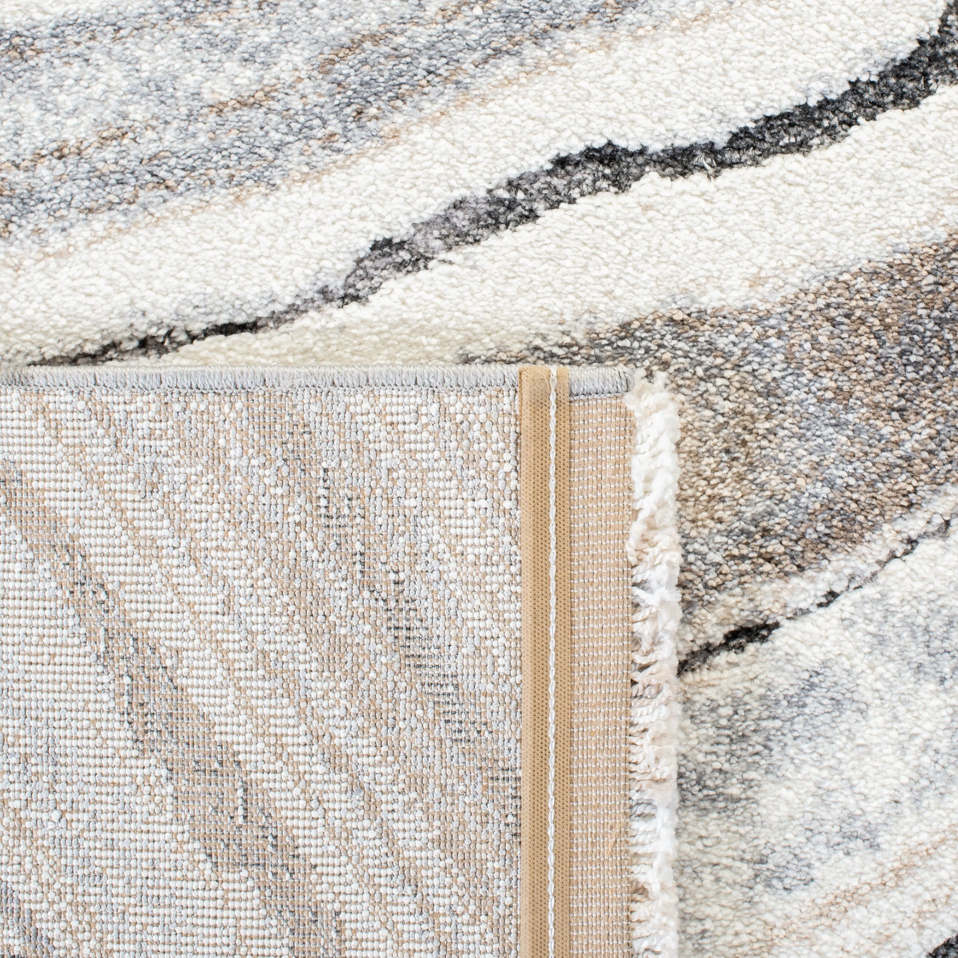 SAFAVIEH Cyrus Shag Margrit Abstract 1-inch Thick Rug