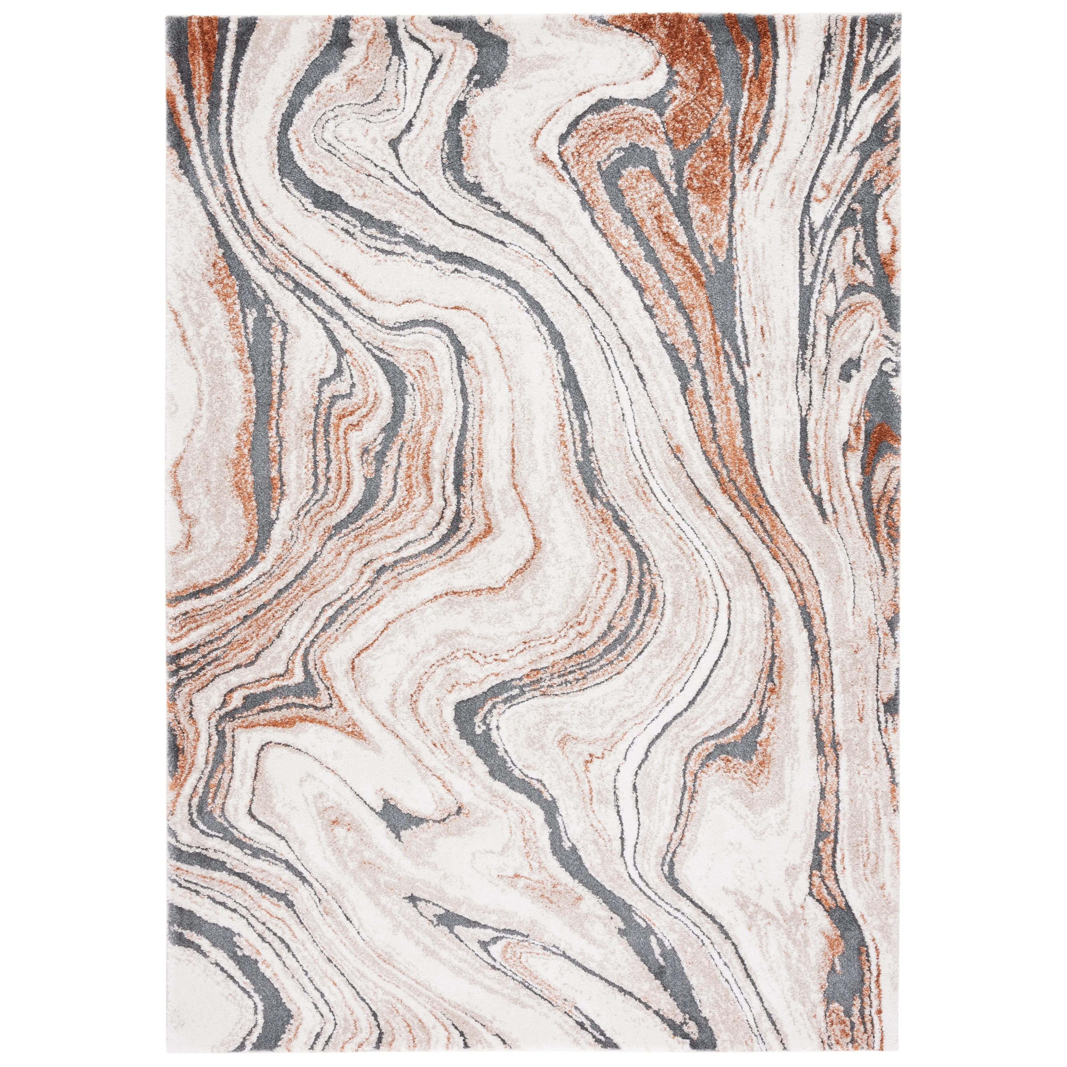SAFAVIEH Cyrus Shag Mitka Modern Abstract Rug