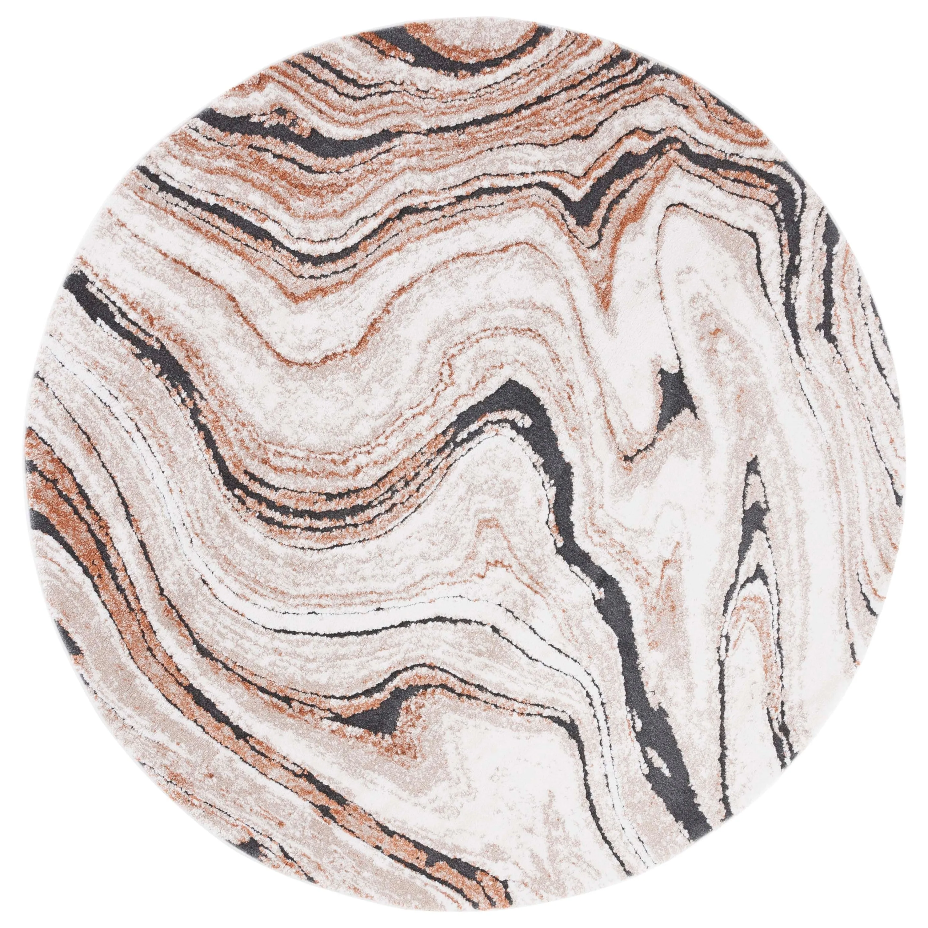 SAFAVIEH Cyrus Shag Mitka Modern Abstract Rug