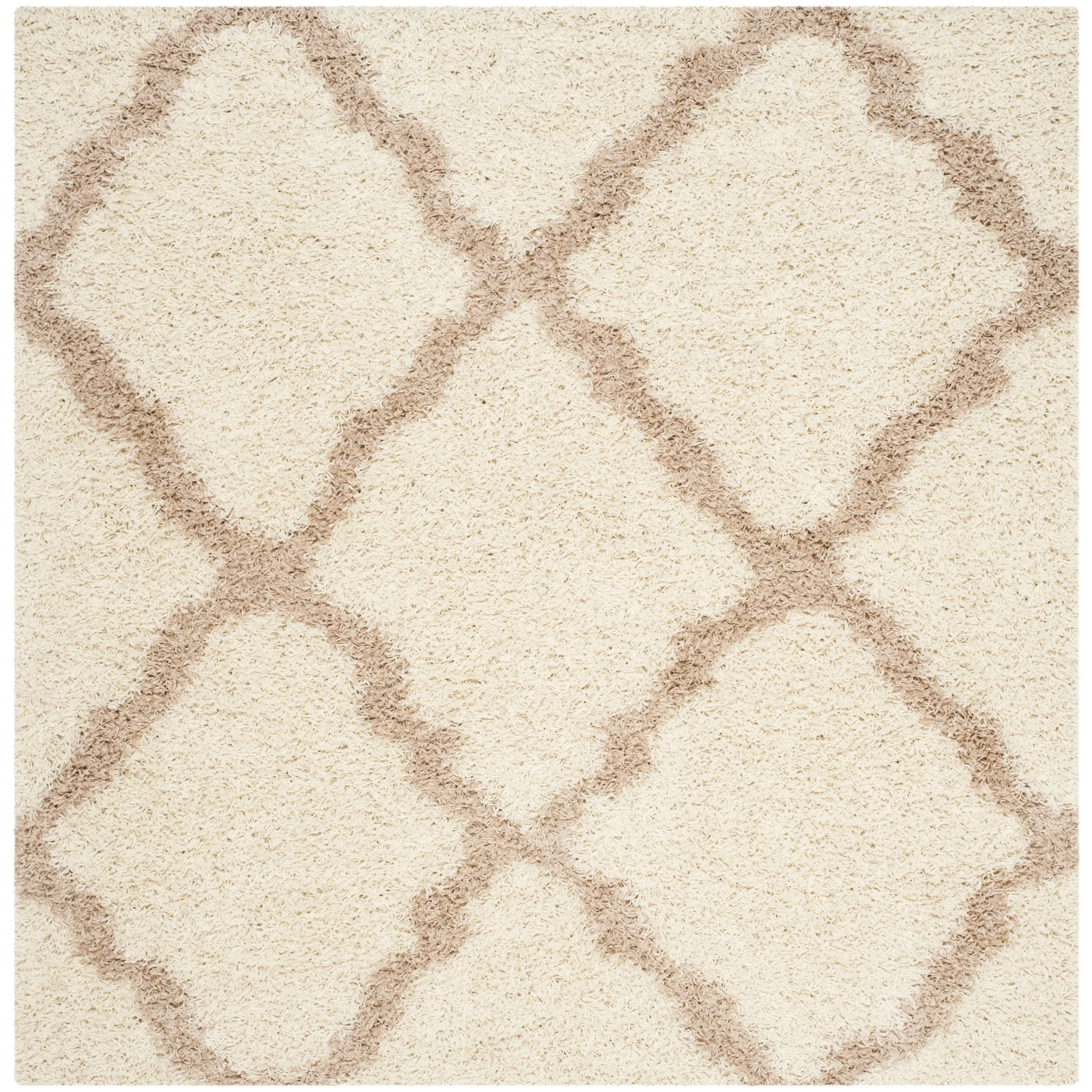 SAFAVIEH Dallas Shag Darina Trellis 1.5-inch Thick Rug