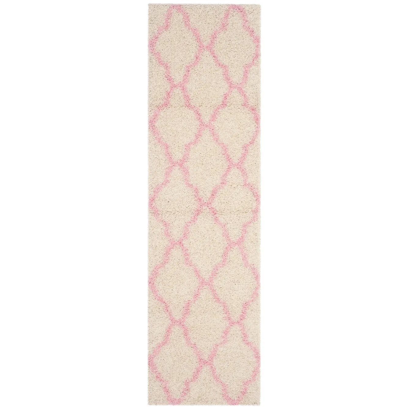 SAFAVIEH Dallas Shag Darina Trellis 1.5-inch Thick Rug