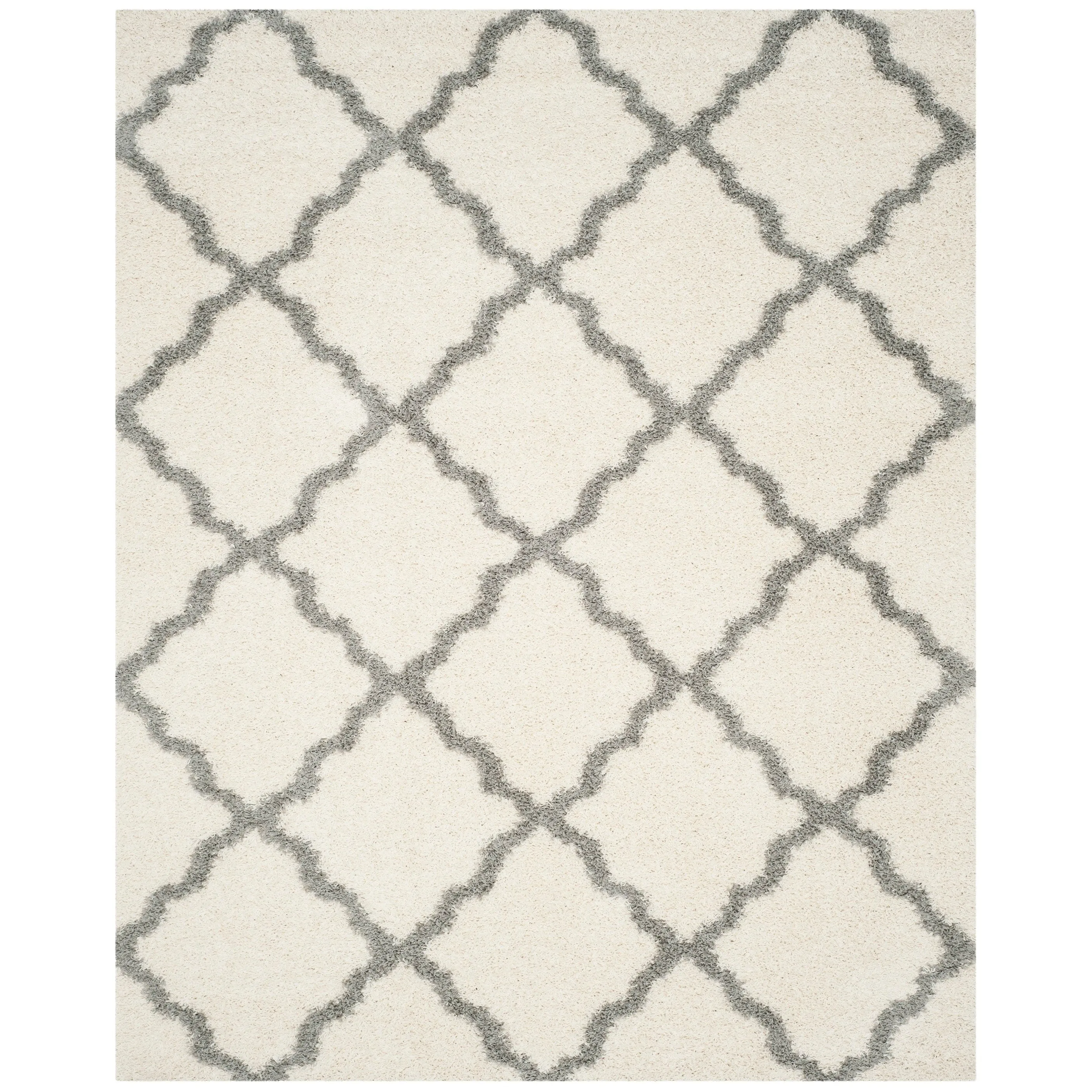 SAFAVIEH Dallas Shag Darina Trellis 1.5-inch Thick Rug