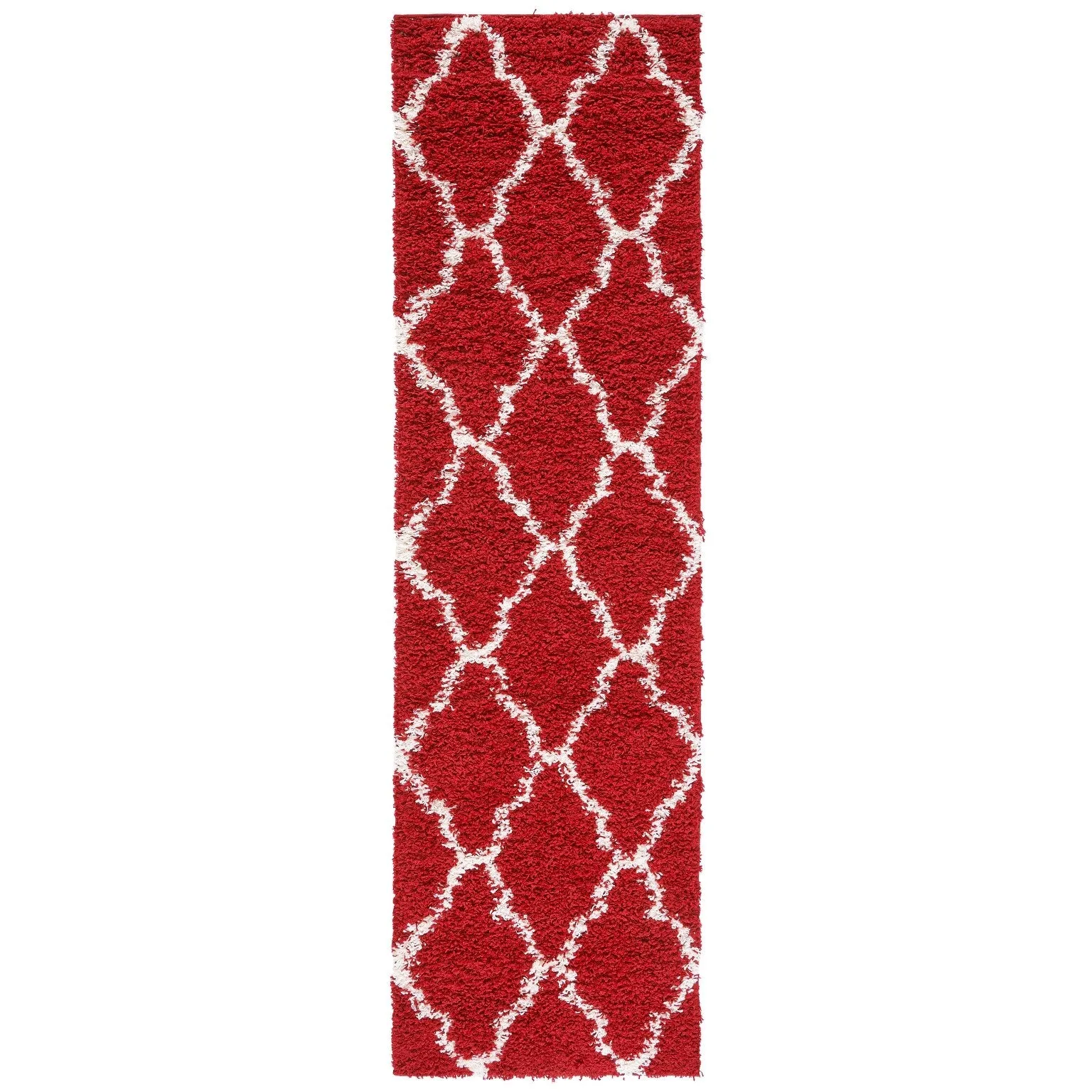 SAFAVIEH Dallas Shag Darina Trellis 1.5-inch Thick Rug