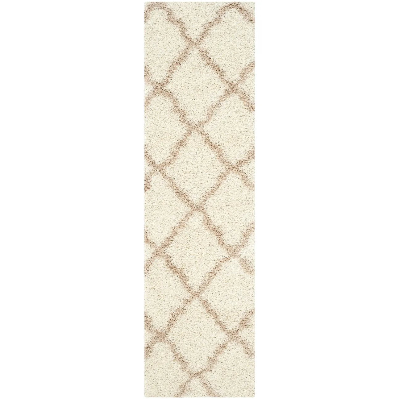 SAFAVIEH Dallas Shag Darina Trellis 1.5-inch Thick Rug