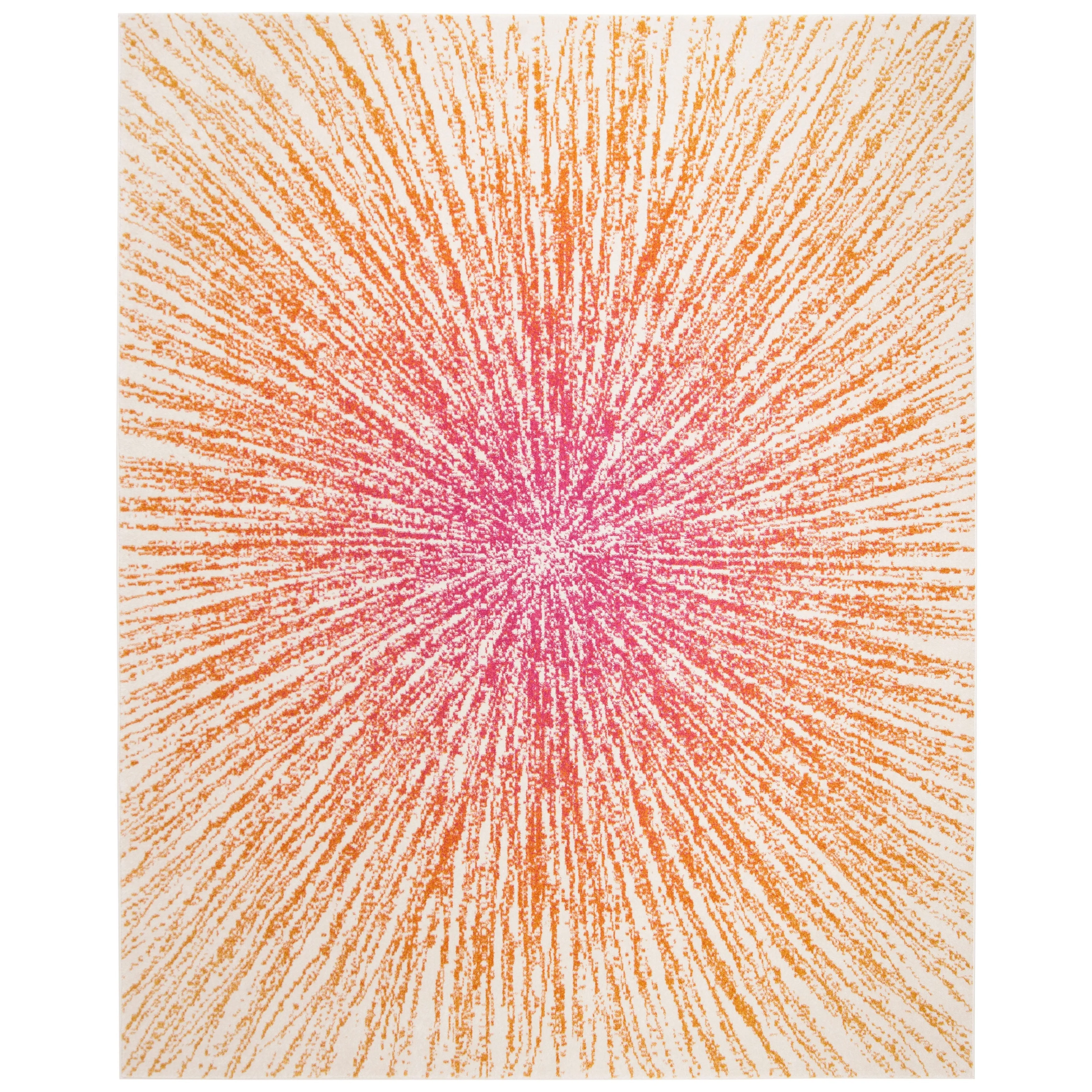 SAFAVIEH Evoke Coralee Abstract Boho Burst Rug