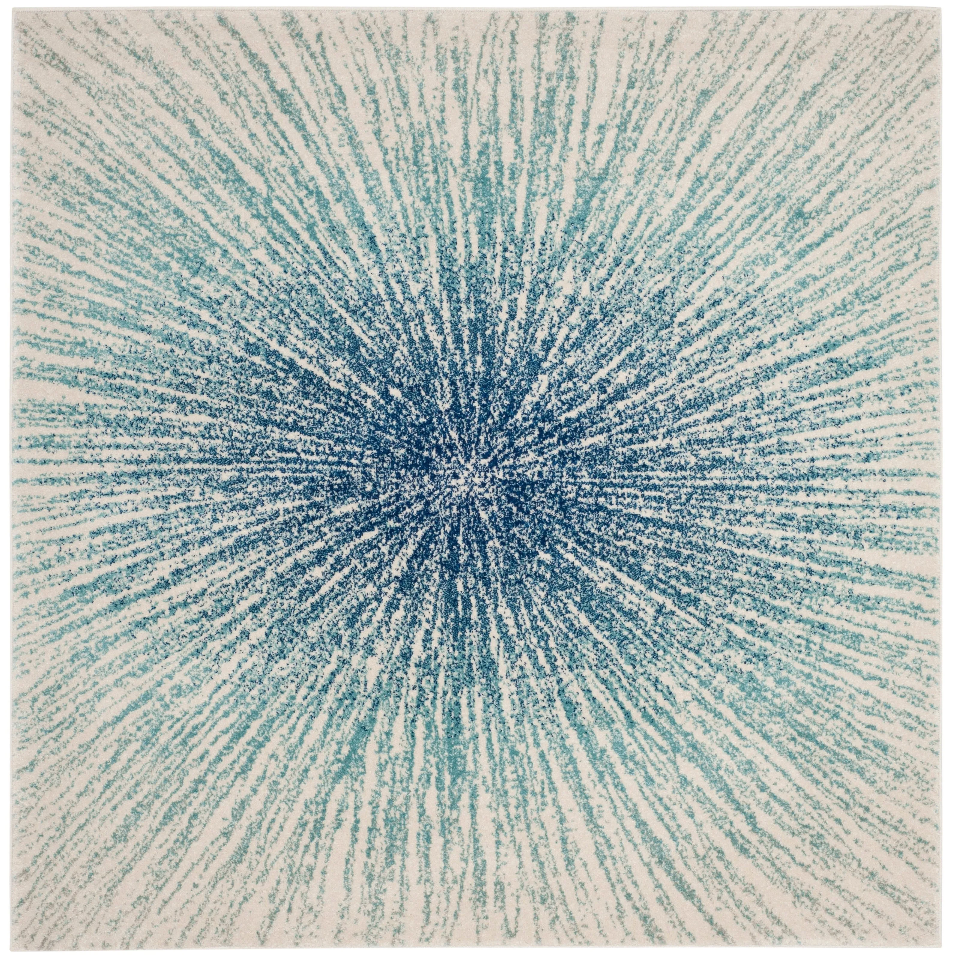 SAFAVIEH Evoke Coralee Abstract Boho Burst Rug